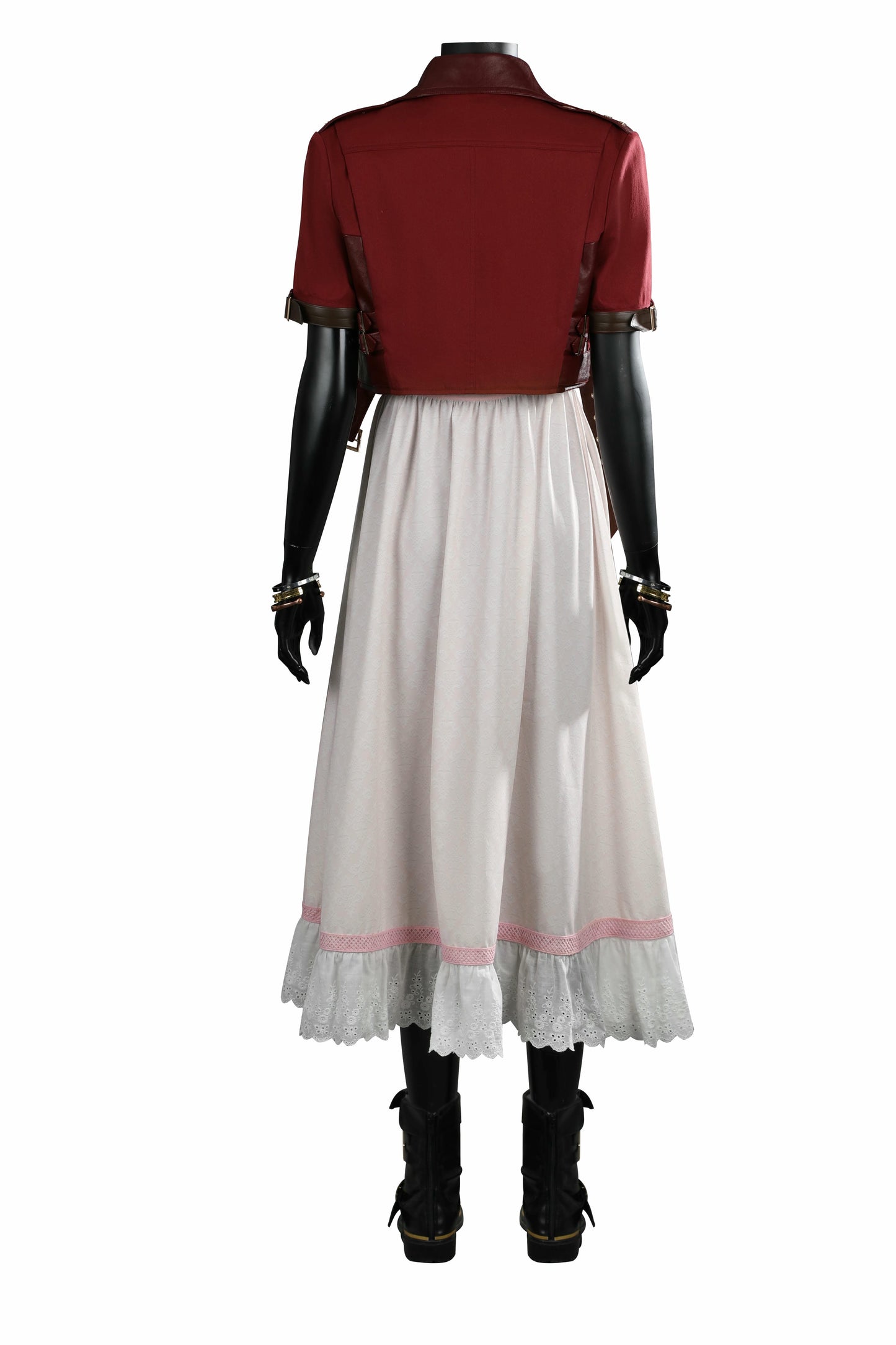 Final Fantasy VII Remake Aerith Complete Cosplay Costume Outfit