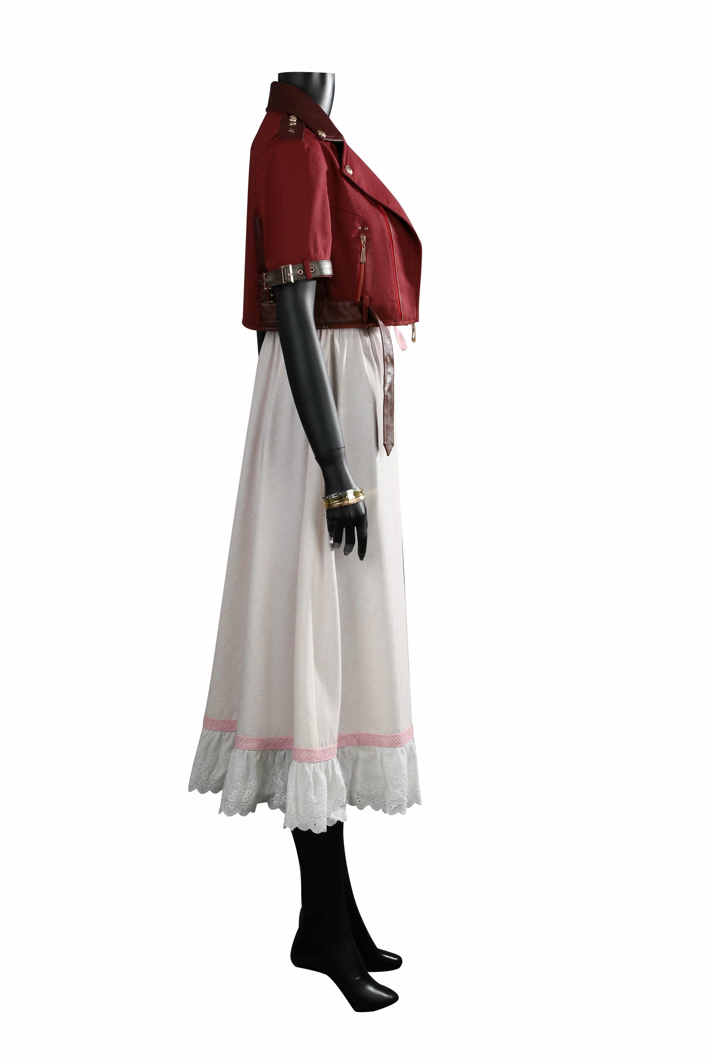 Final Fantasy VII Remake Aerith Complete Cosplay Costume Outfit