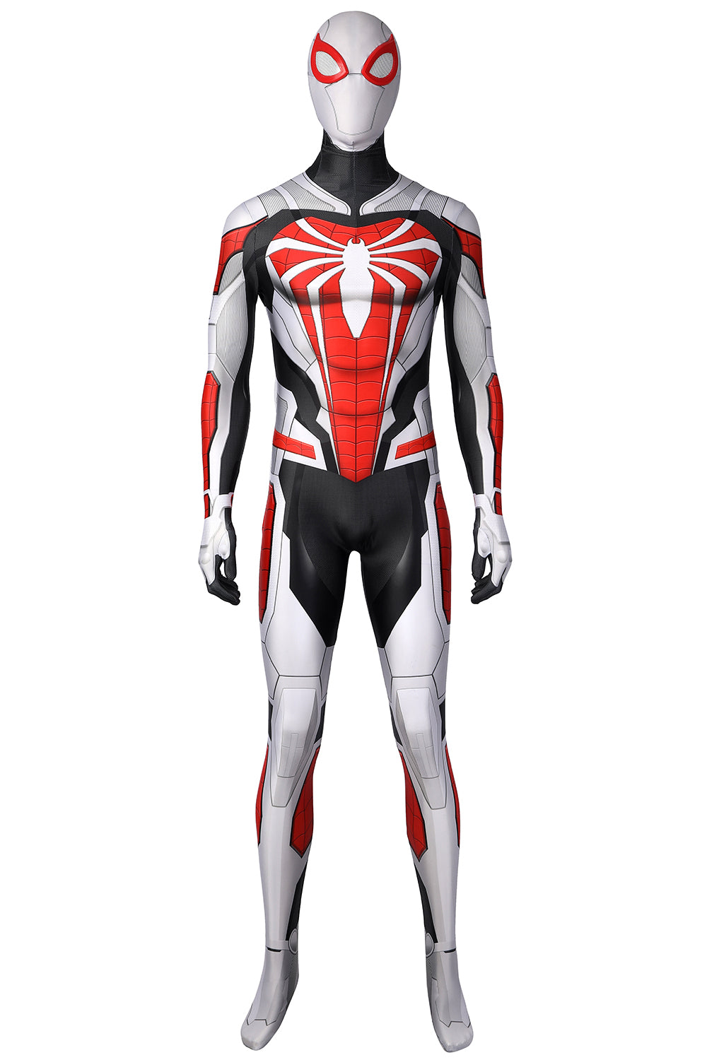 Spider-Man PS5 Armored Advanced Suit Cosplay Costume | Marvel Outfit