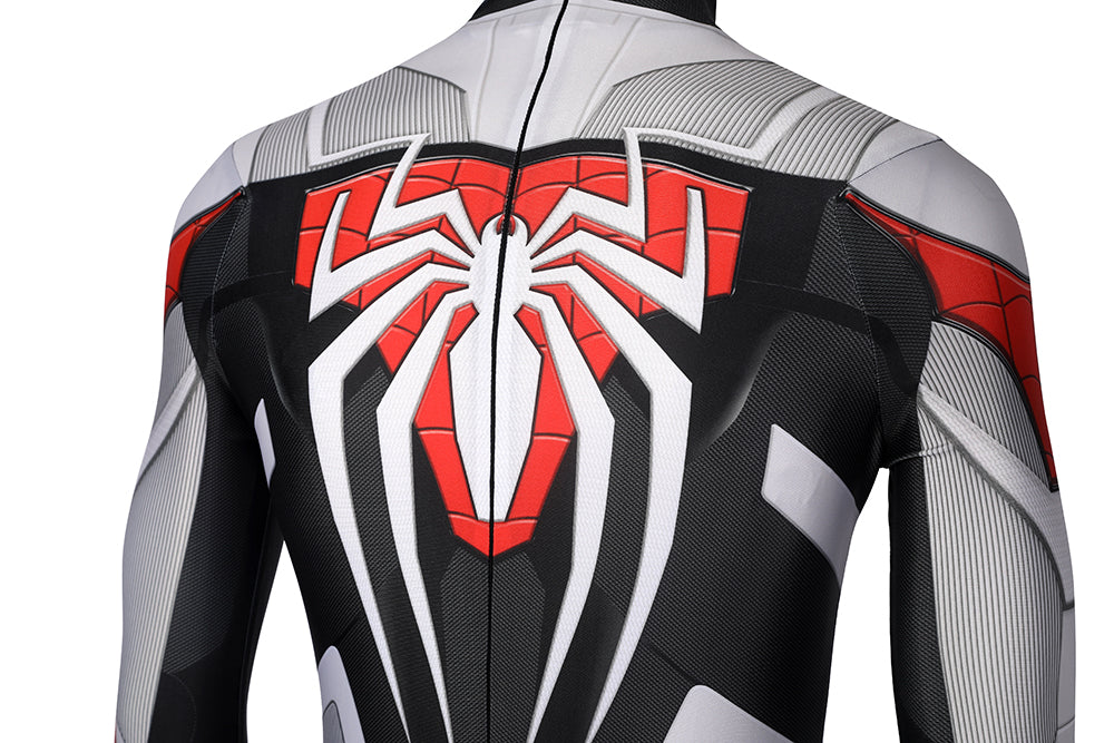 Spider-Man PS5 Armored Advanced Suit Cosplay Costume | Marvel Outfit