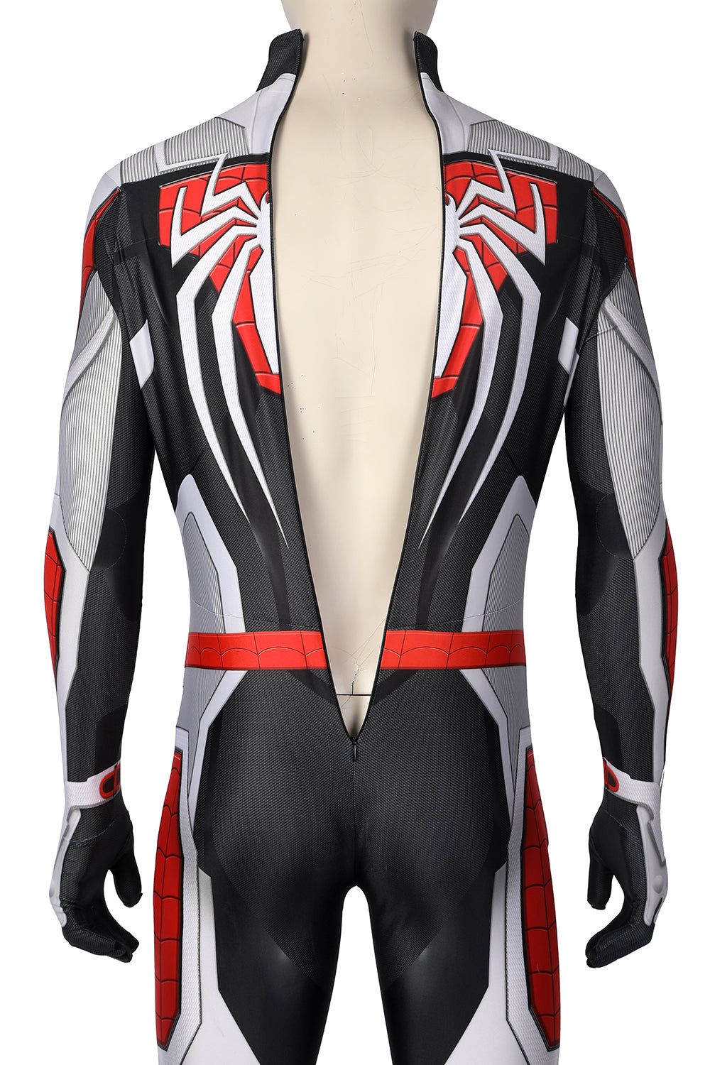 Spider-Man PS5 Armored Advanced Suit Cosplay Costume | Marvel Outfit