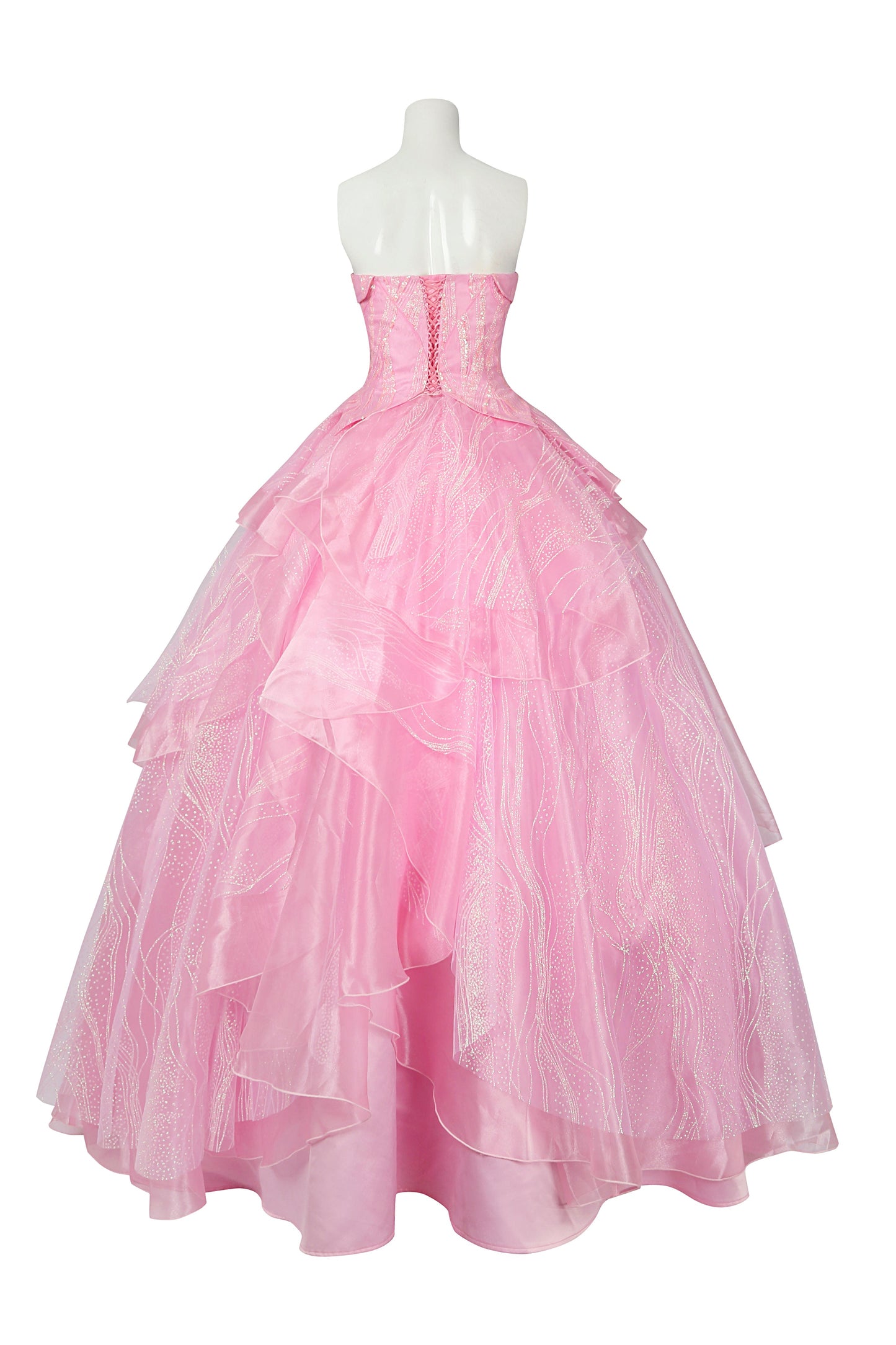 Wicked Part One Glinda Cosplay Costume | Movie Outfit
