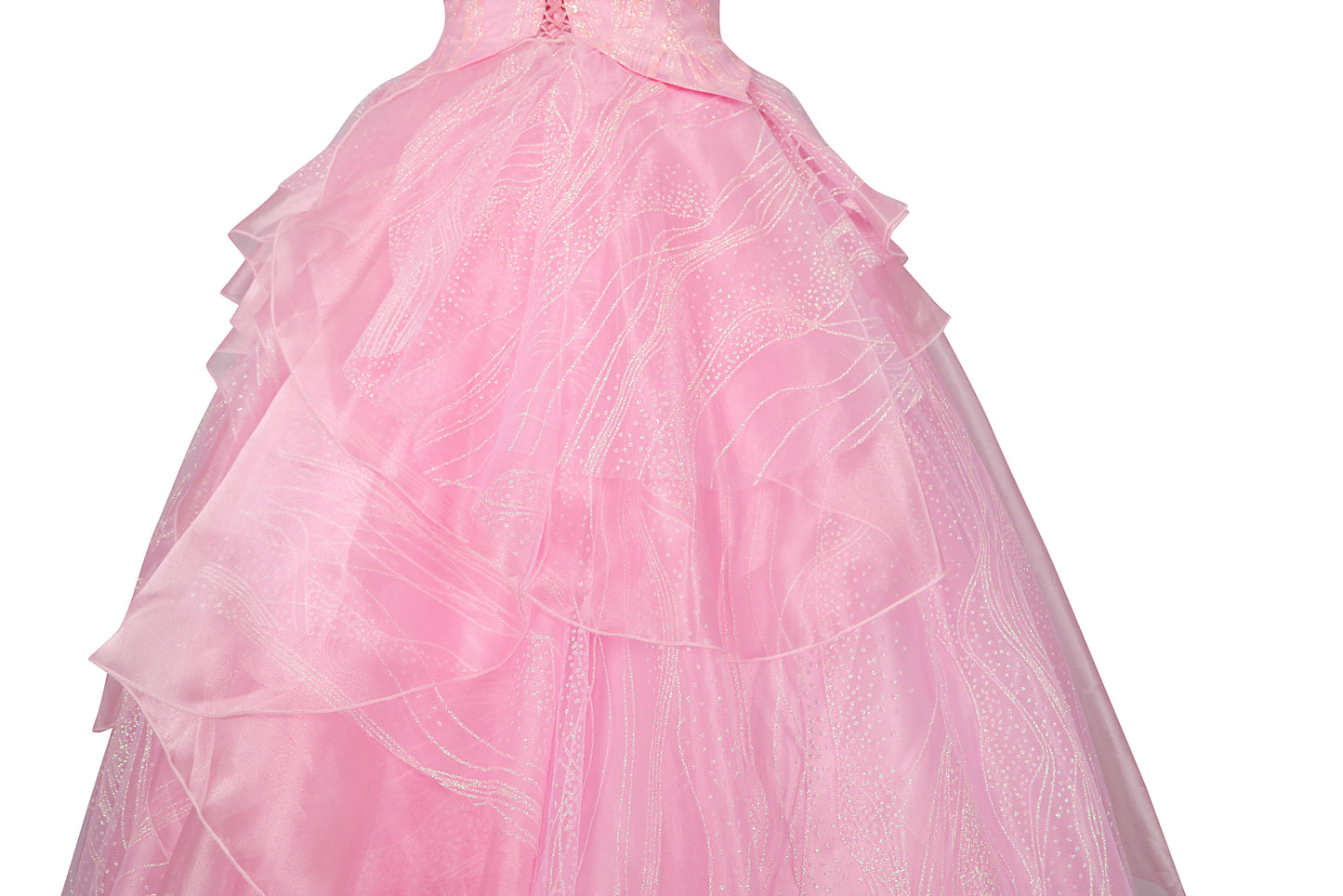 Wicked Part One Glinda Cosplay Costume | Movie Outfit