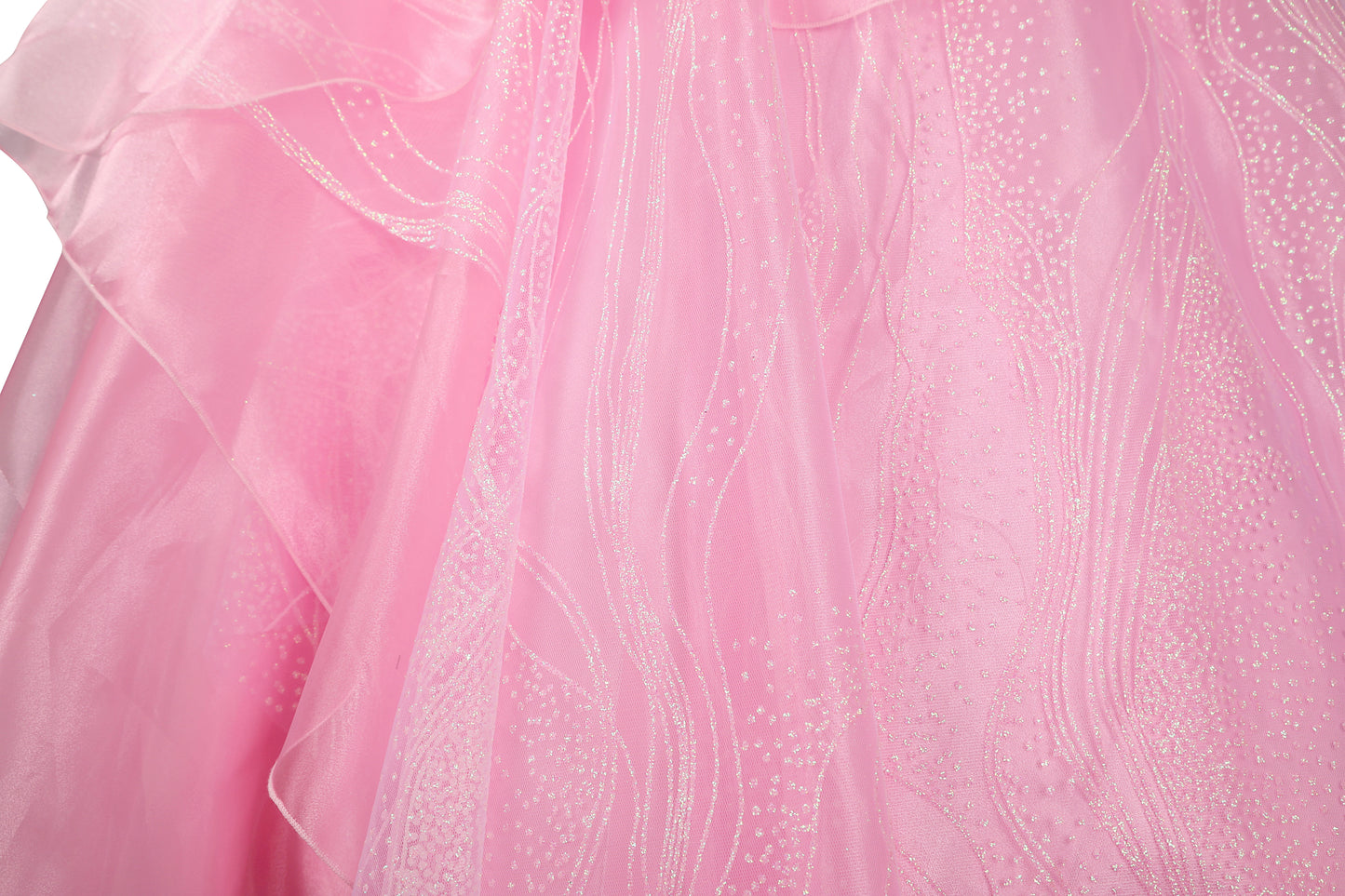 Wicked Part One Glinda Cosplay Costume | Movie Outfit