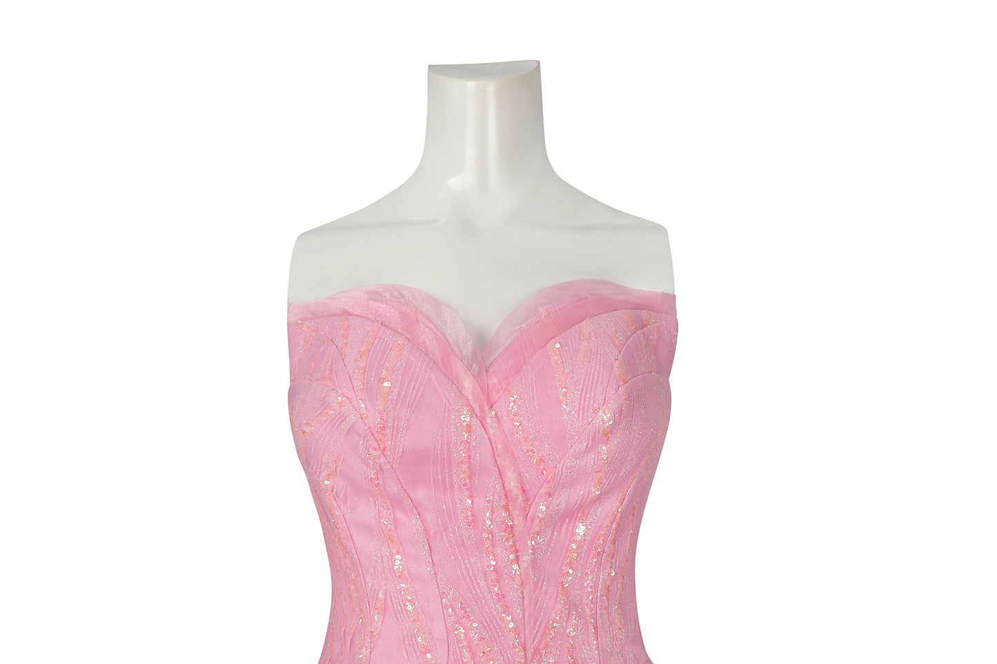 Wicked Part One Glinda Cosplay Costume | Movie Outfit