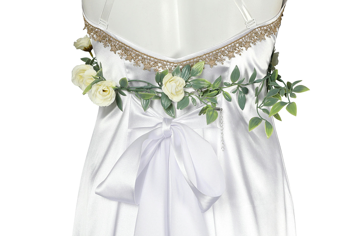 Final Fantasy VII Aerith Dress Cosplay Costume | Gaming Outfit
