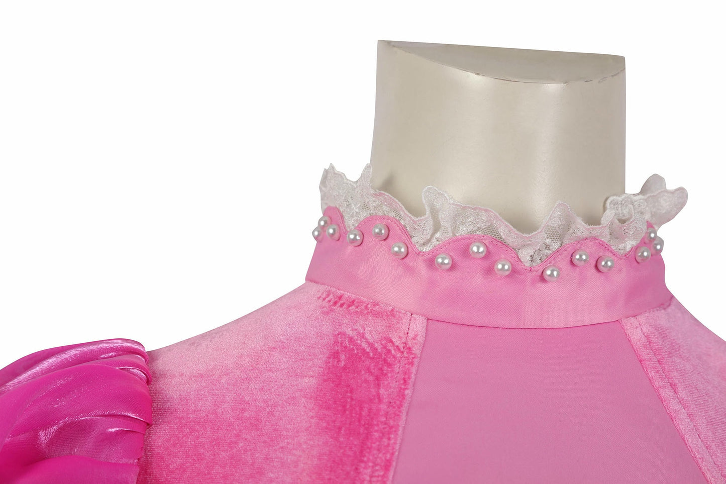 The Super Mario Bros Princess Peach Cosplay Costume  | Gaming Outfit