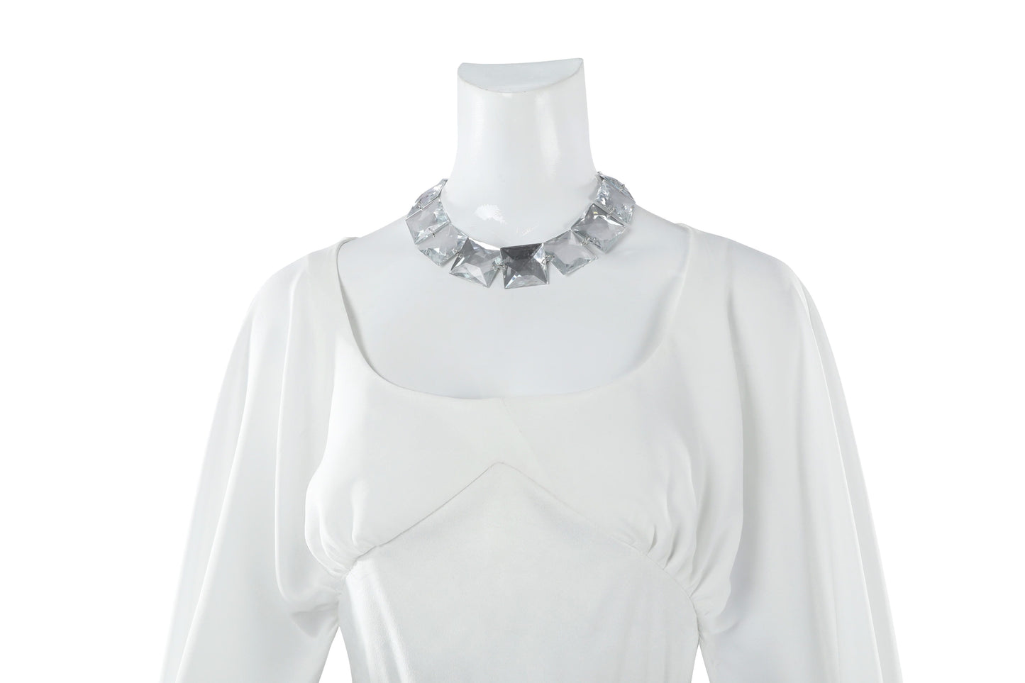 Star Wars Episode IV Princess Leia Ceremony Dress Cosplay Costume | Movie Outfit