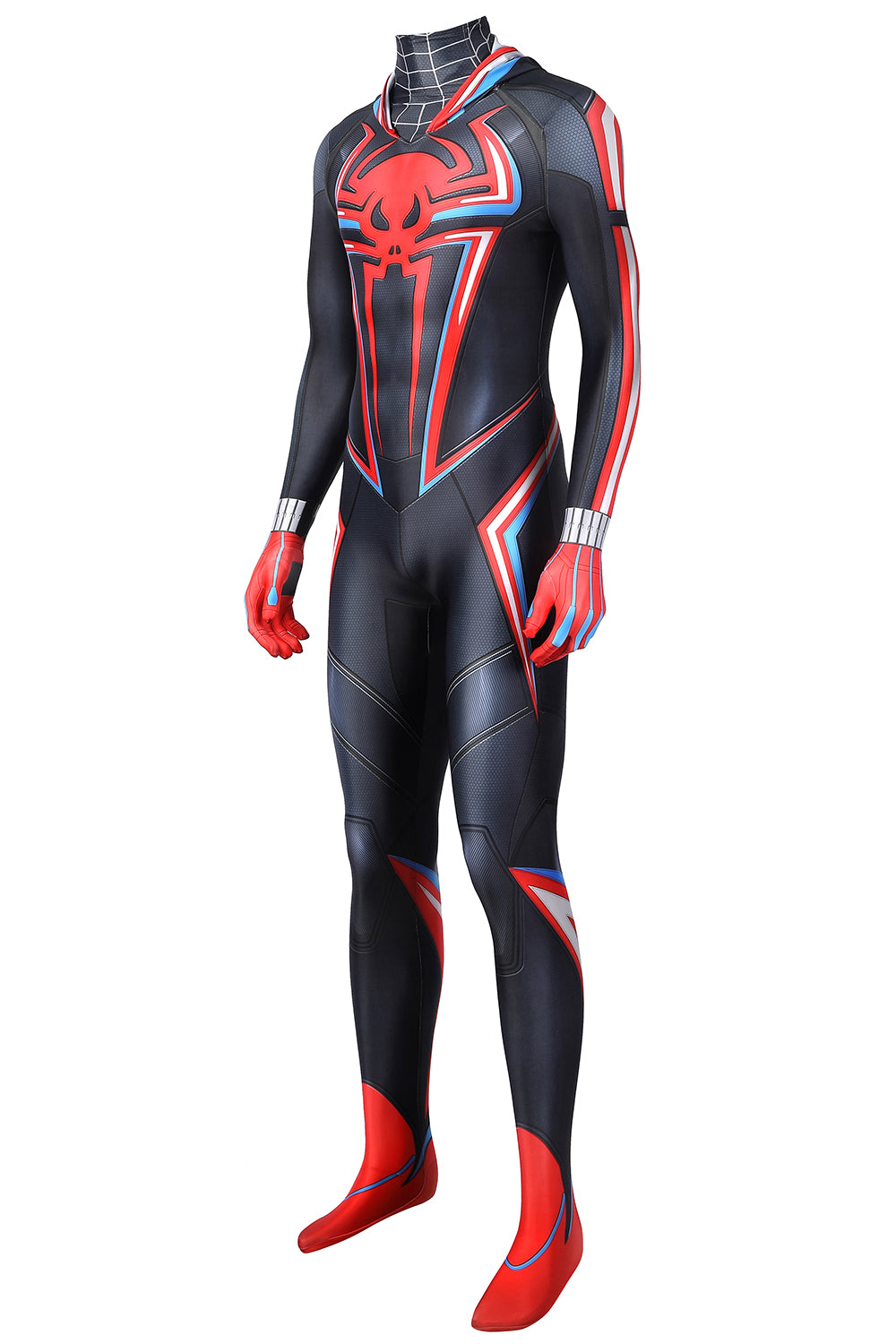 Marvel Spiderman PS5 2099 Suit Complete Cosplay Costume Outfit