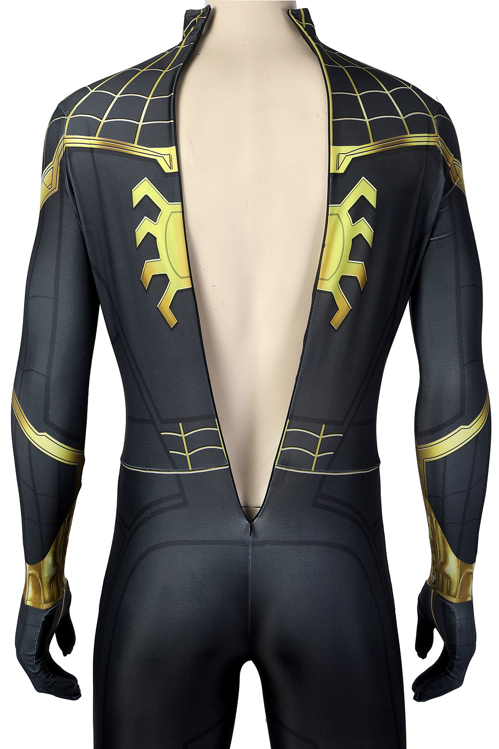 Spider-Man 3 Black & Gold Suit Cosplay Costume | Marvel Outfit