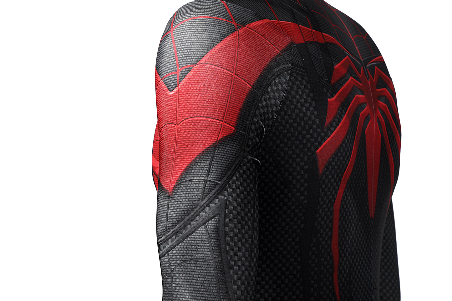 Marvel Spiderman PS5 Suit V2 Complete Cosplay Costume Outfit