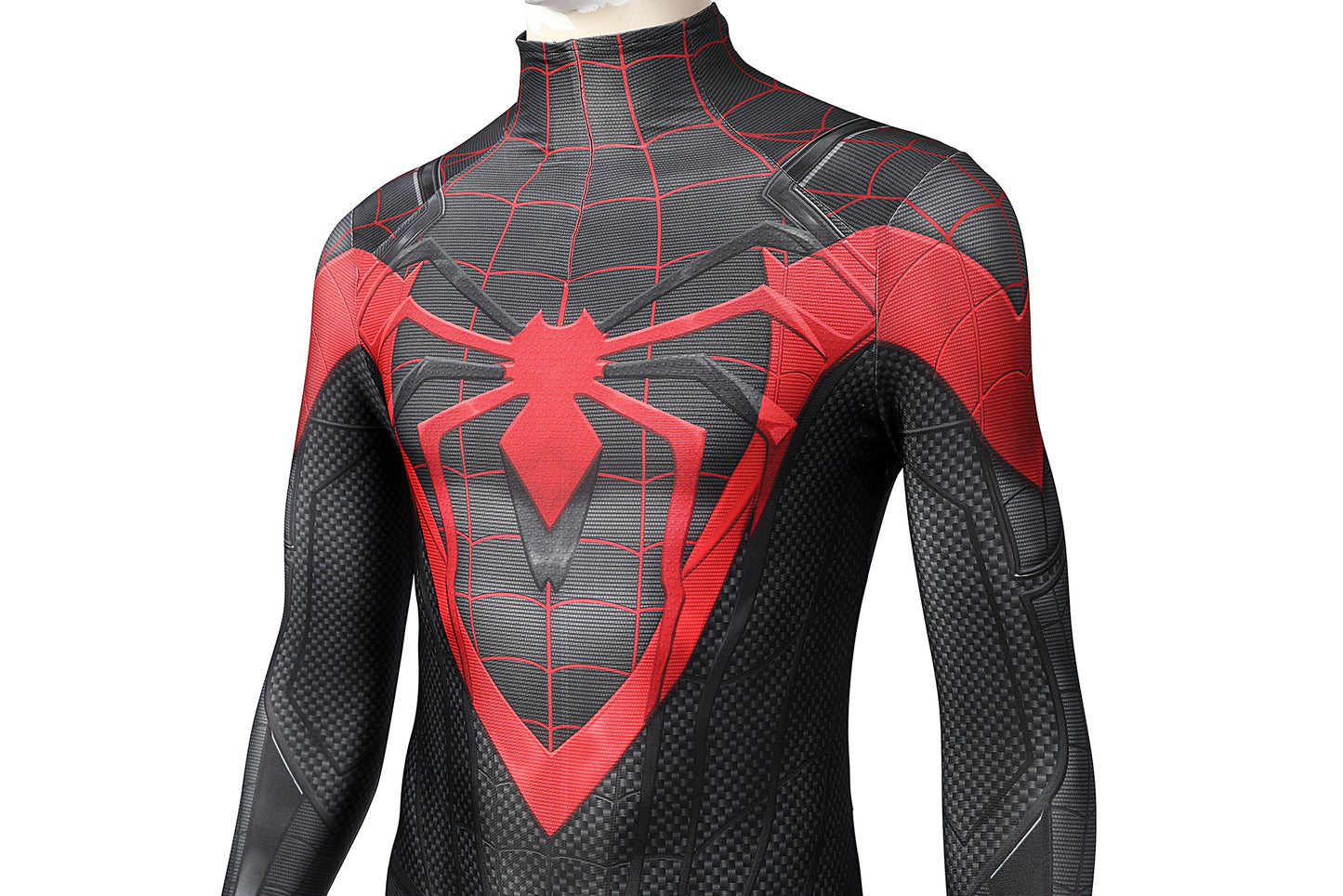 Marvel Spiderman PS5 Suit V2 Complete Cosplay Costume Outfit