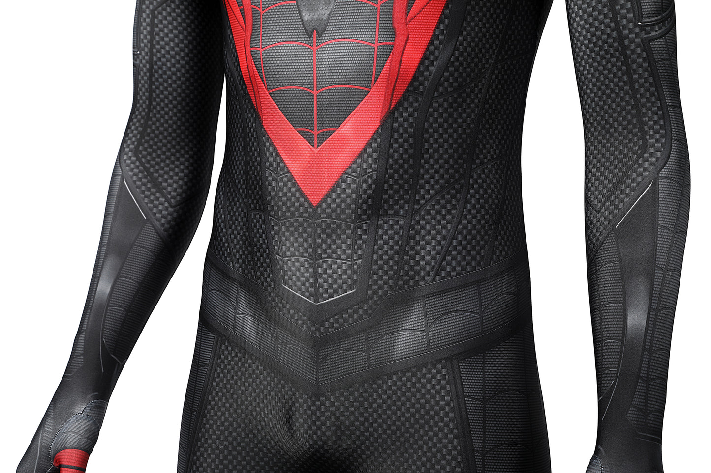 Marvel Spiderman PS5 Suit V2 Complete Cosplay Costume Outfit