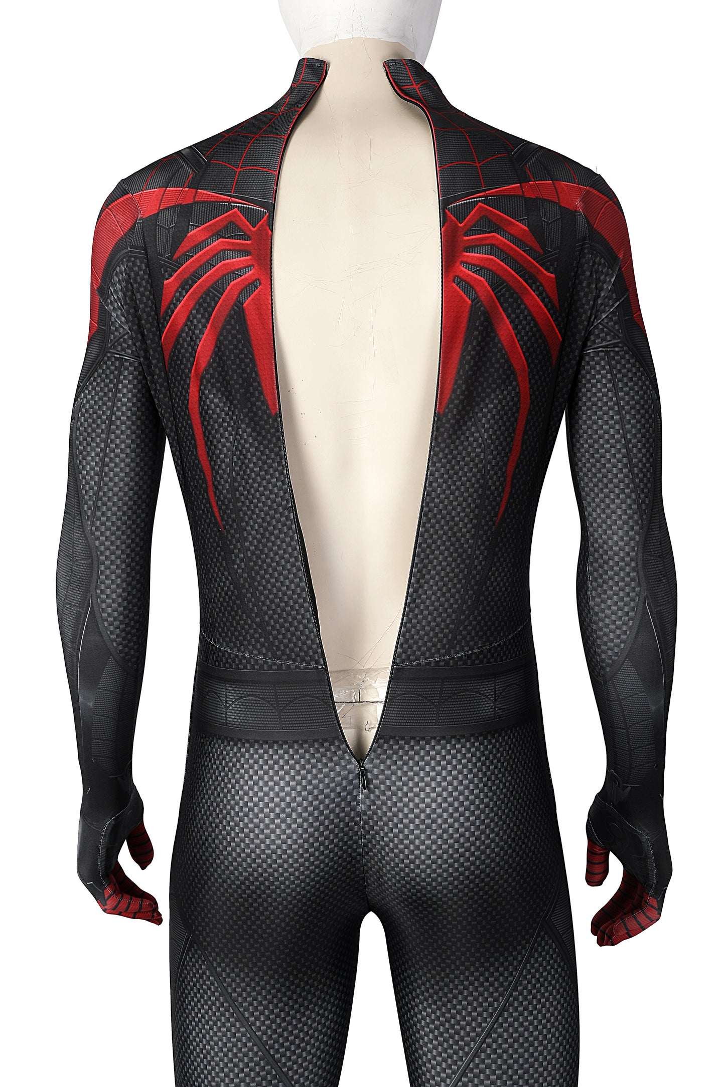 Marvel Spiderman PS5 Suit V2 Complete Cosplay Costume Outfit