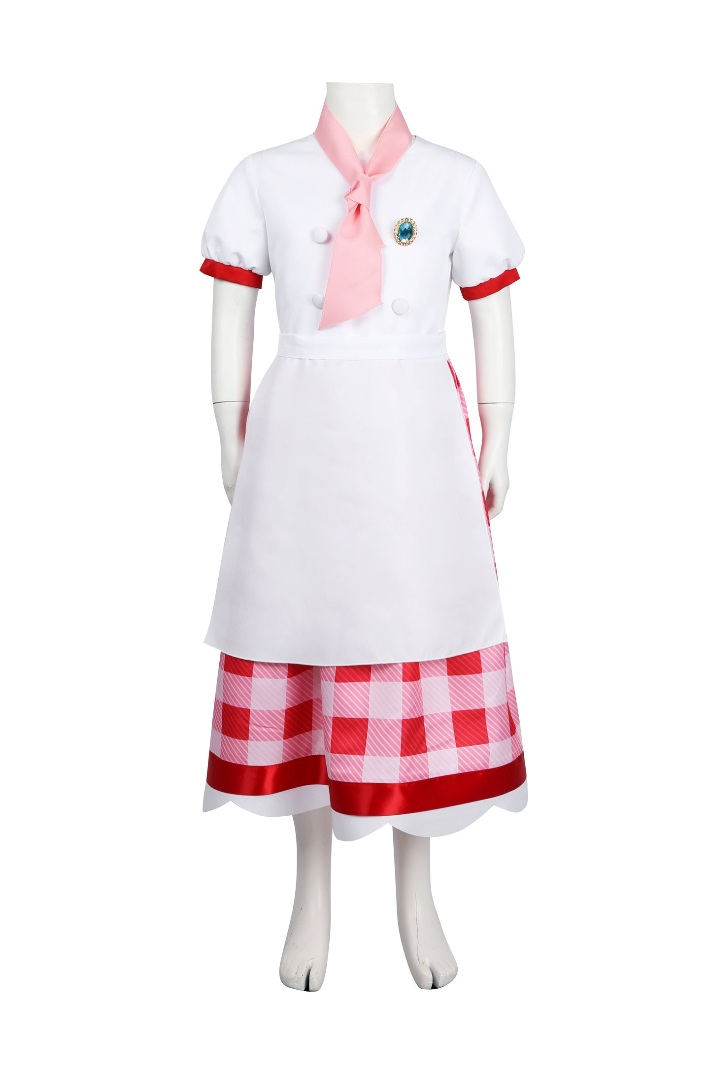 Kids Chef Princess Peach Cosplay Costume | Showtime Outfit