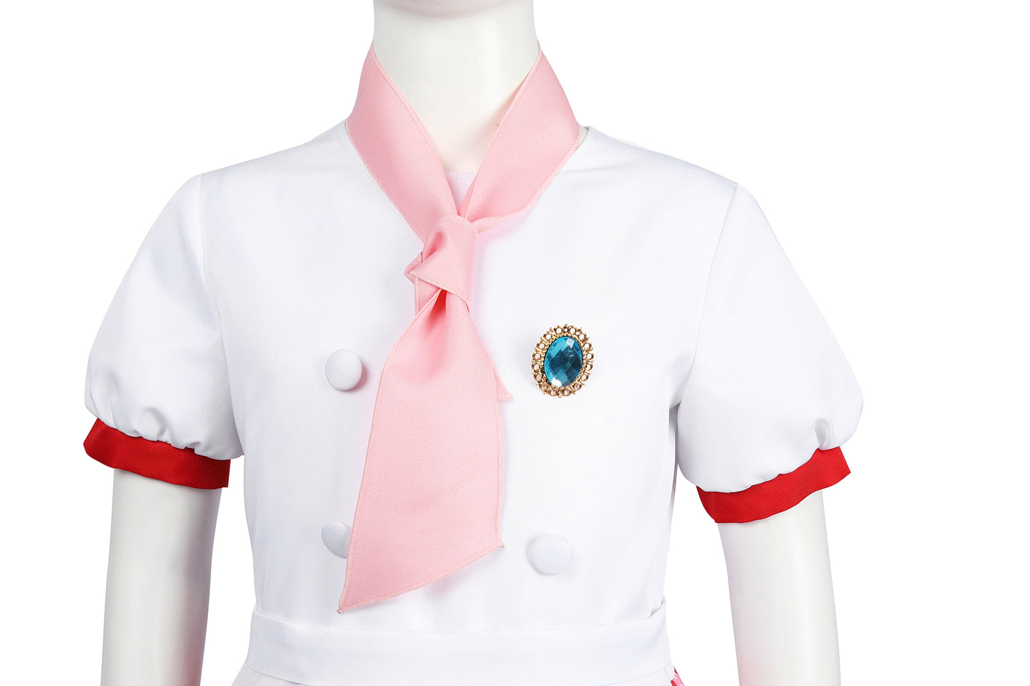 Kids Chef Princess Peach Cosplay Costume | Showtime Outfit