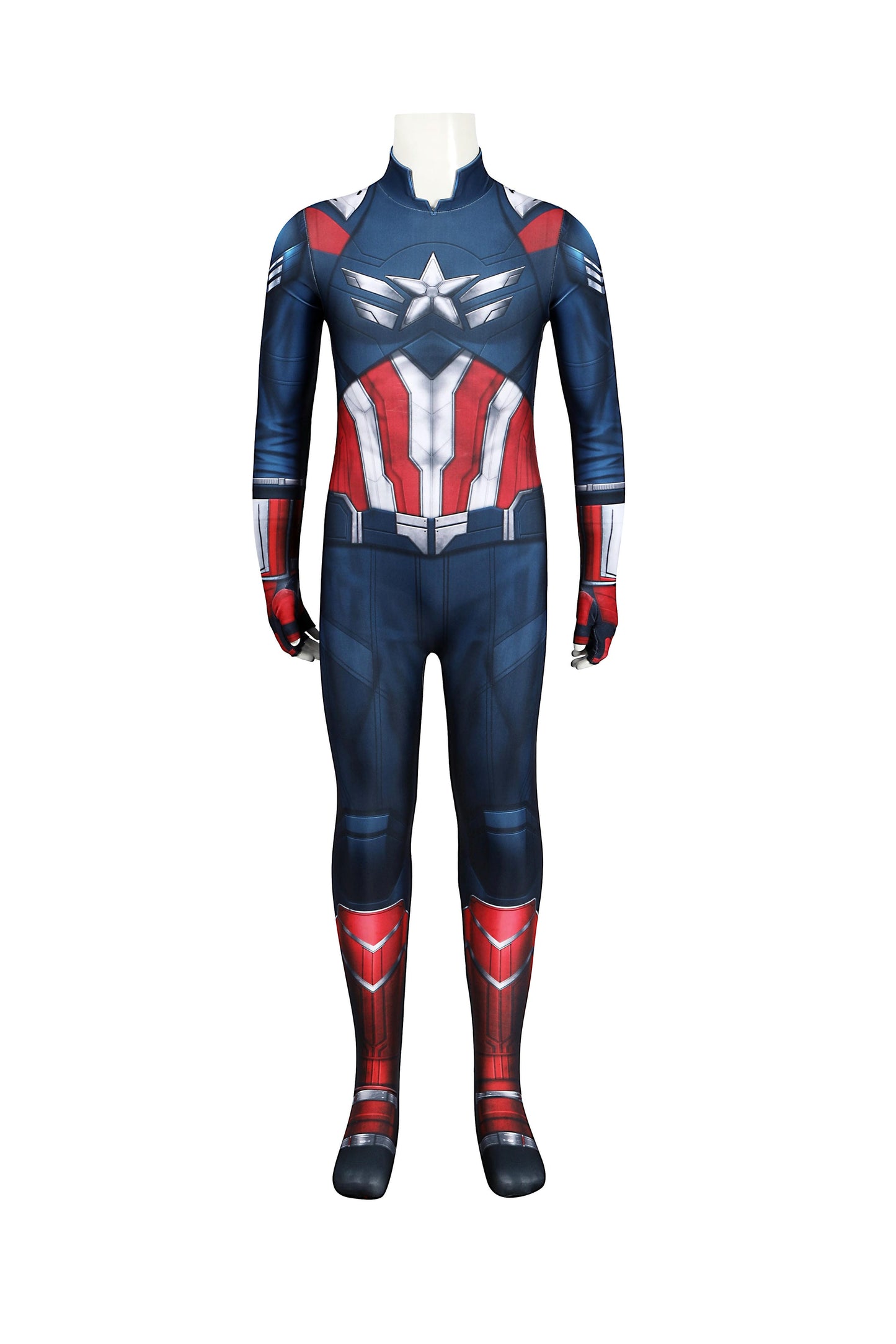 Costume de cosplay Captain America pour enfants (Le Meilleur des mondes) | Tenue de film 