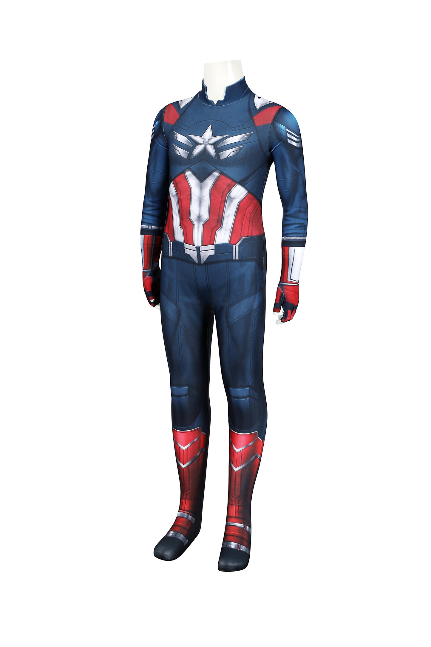 Costume de cosplay Captain America pour enfants (Le Meilleur des mondes) | Tenue de film 