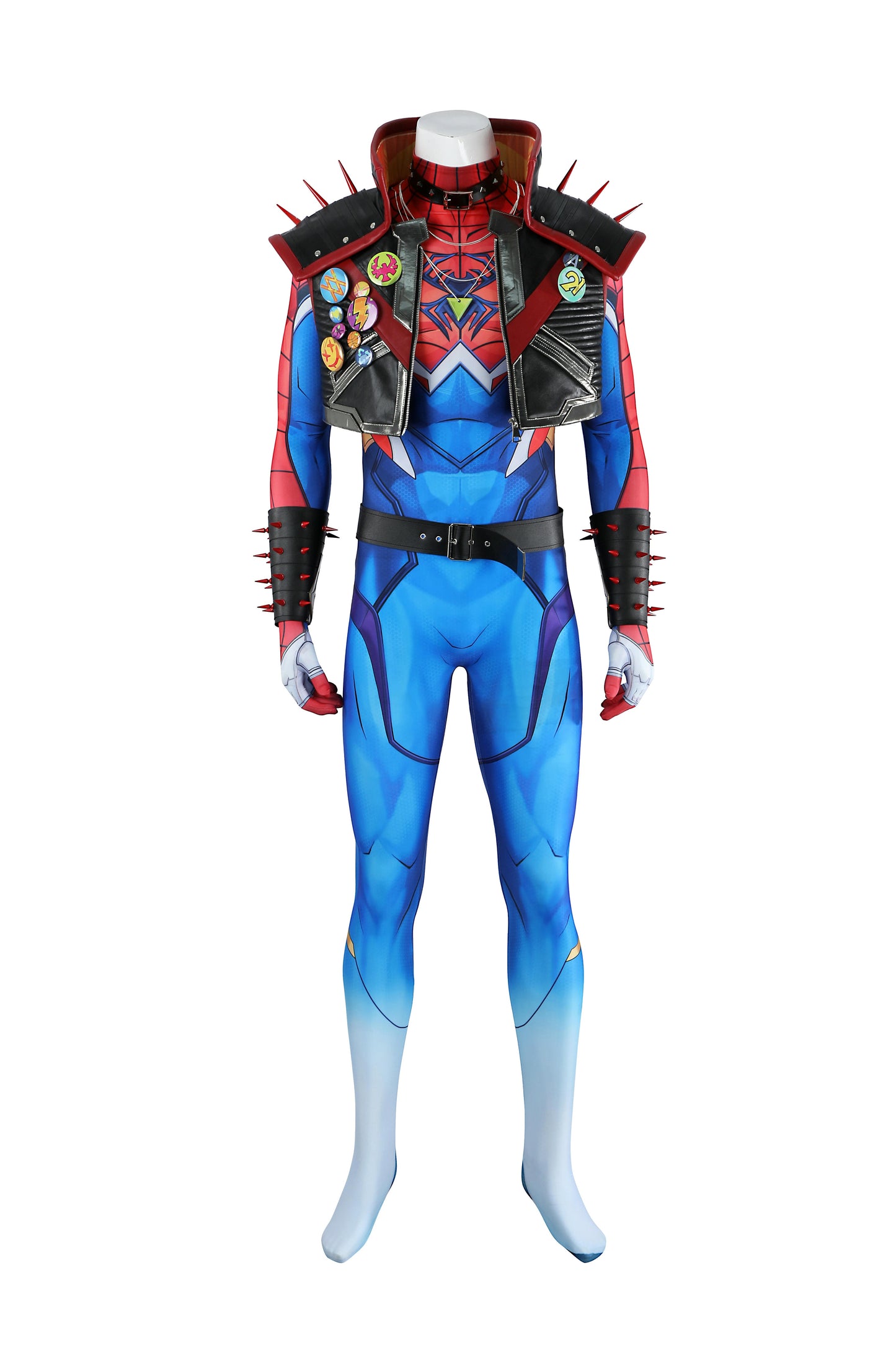 Marvel Rivals Spider-Punk 2099 Cosplay Costume | Gaming Outfit