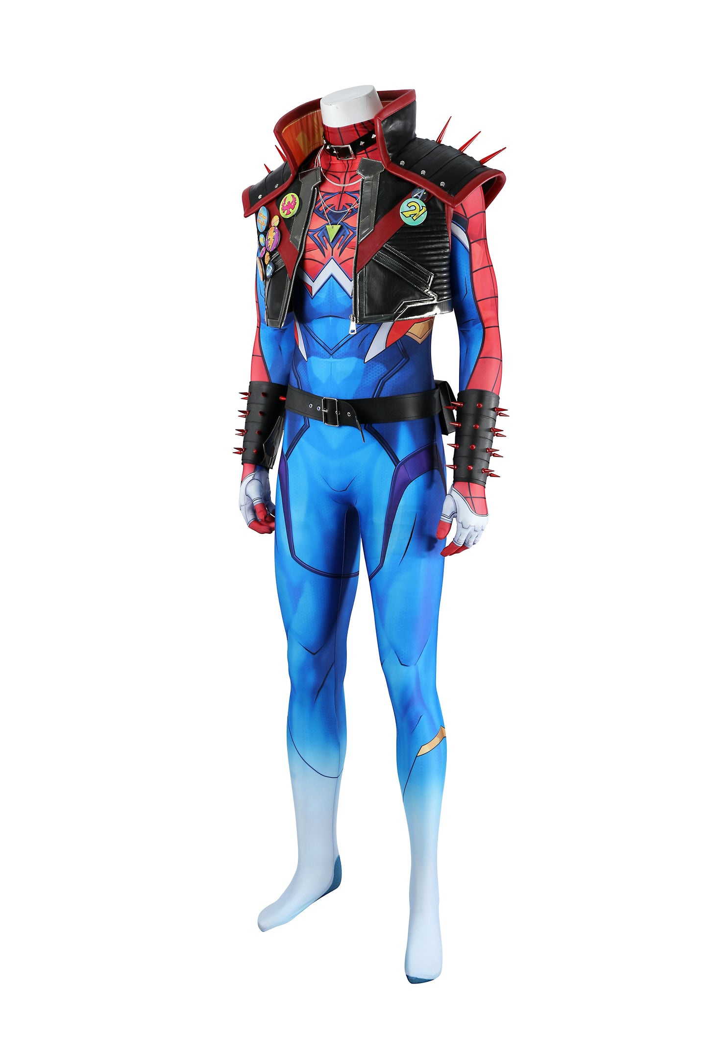 Marvel Rivals Spider-Punk 2099 Cosplay Costume | Gaming Outfit