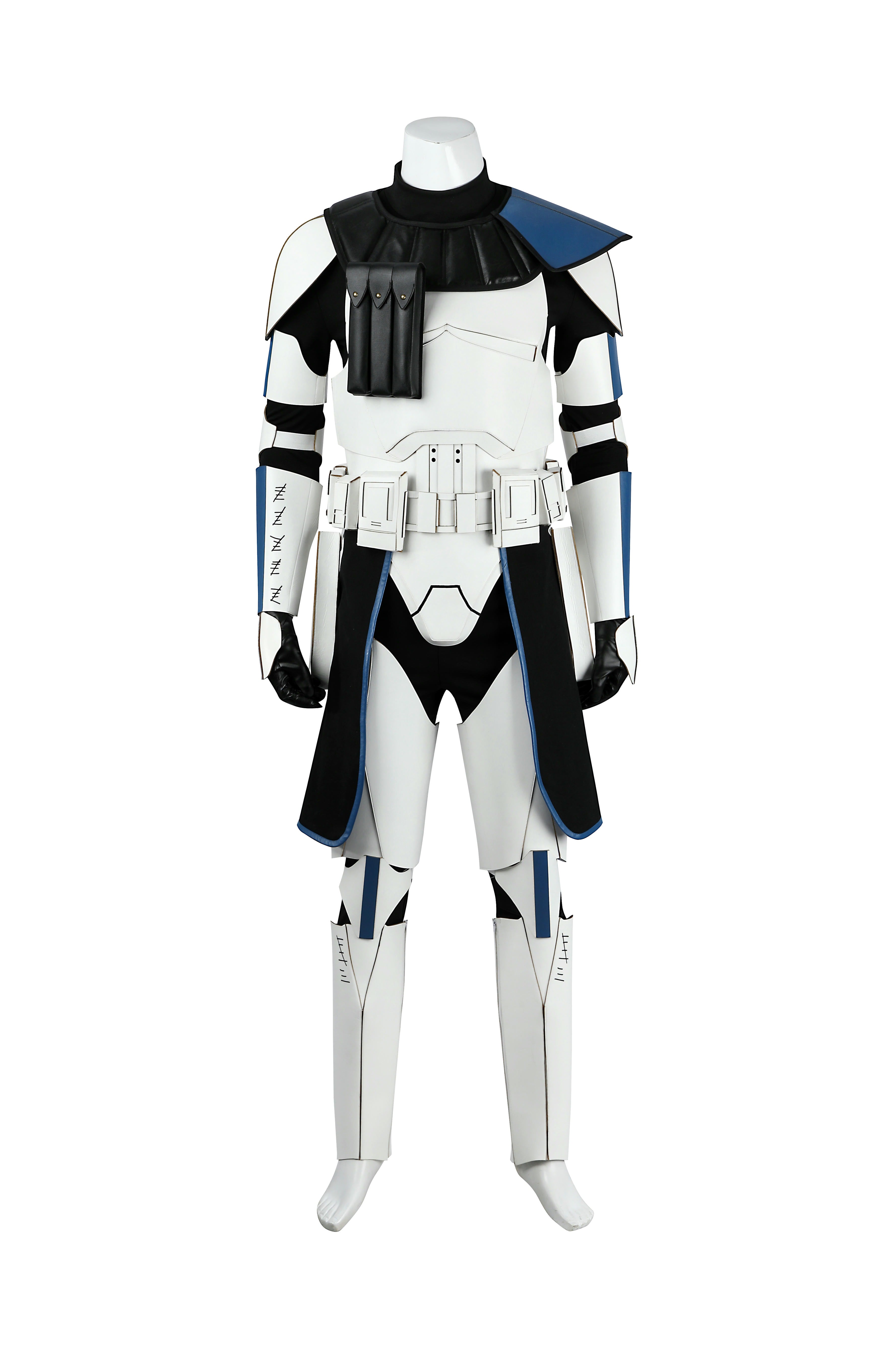 Star Wars The Clone Wars Captain Rex Cosplay Costume | TV Outfit