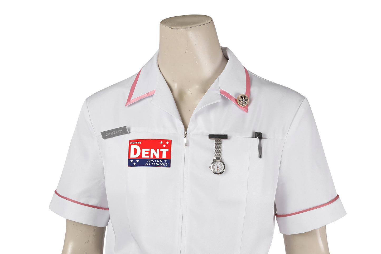The Dark Knight Joker Nurse Cosplay Costume | DC Outfit