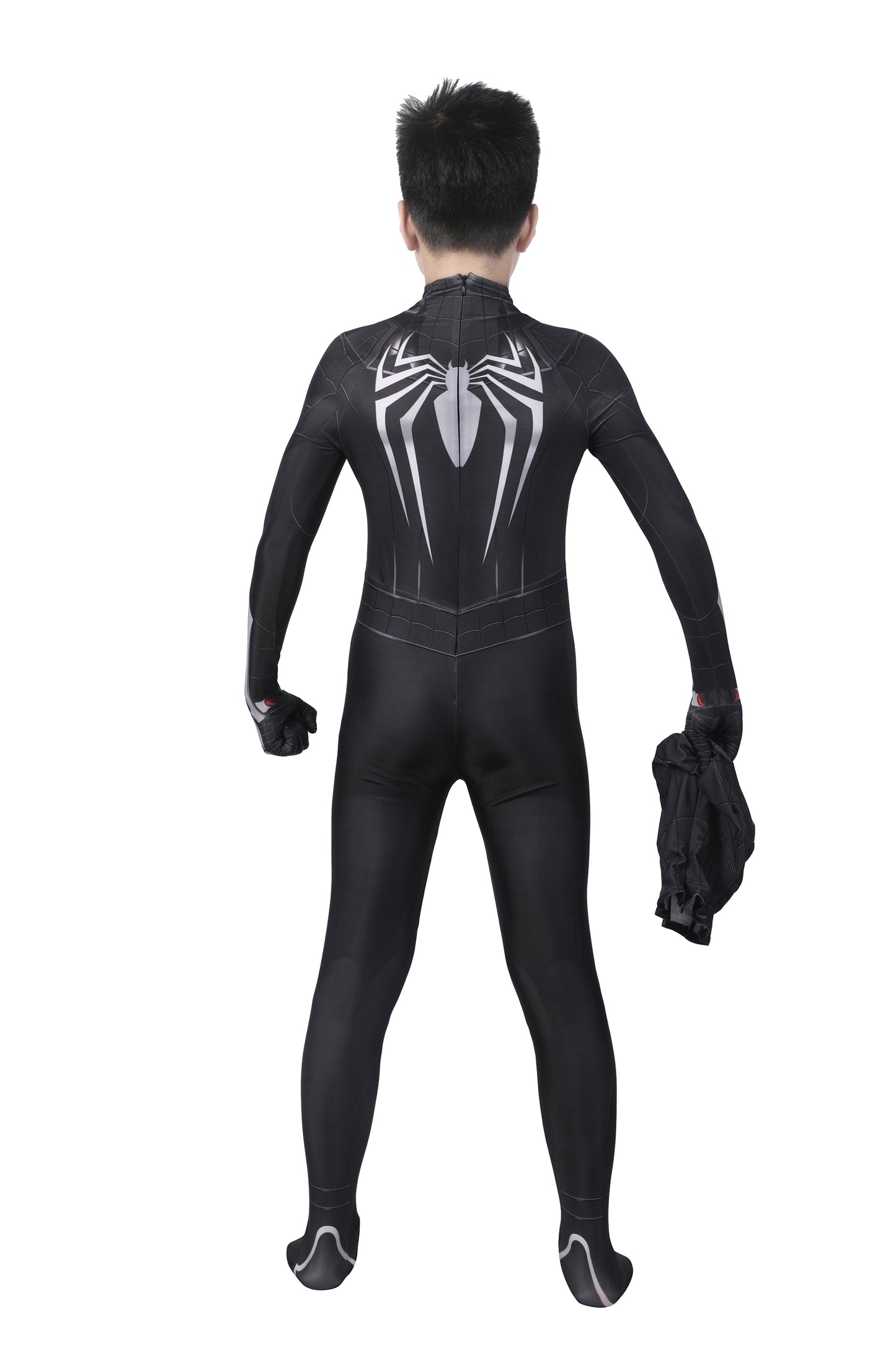 Kids Spider-Man Symbiote Black Suit Cosplay Costume | Marvel Outfit