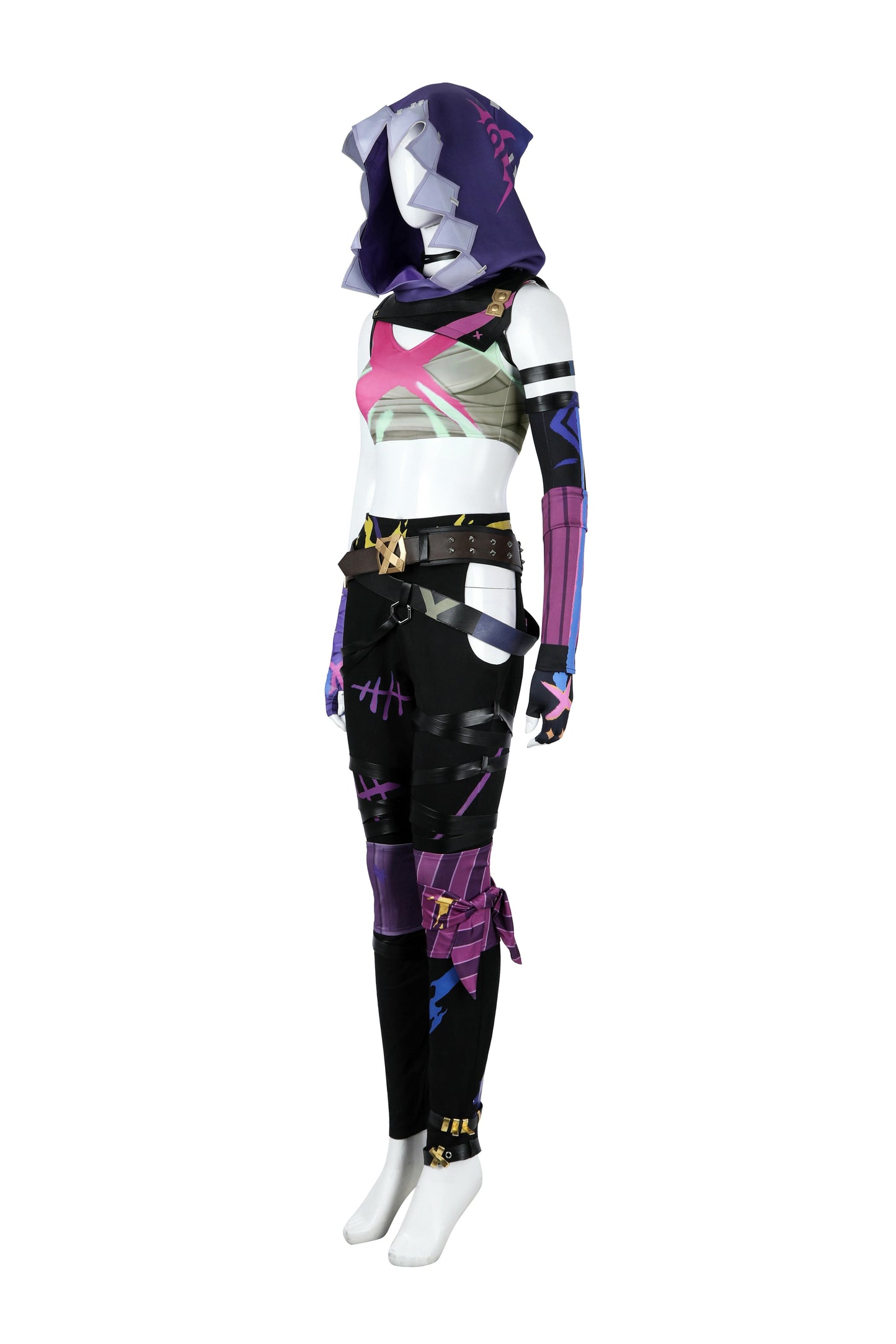 Arcane League of Legends Jinx Cosplay Costume | Gaming Outfit