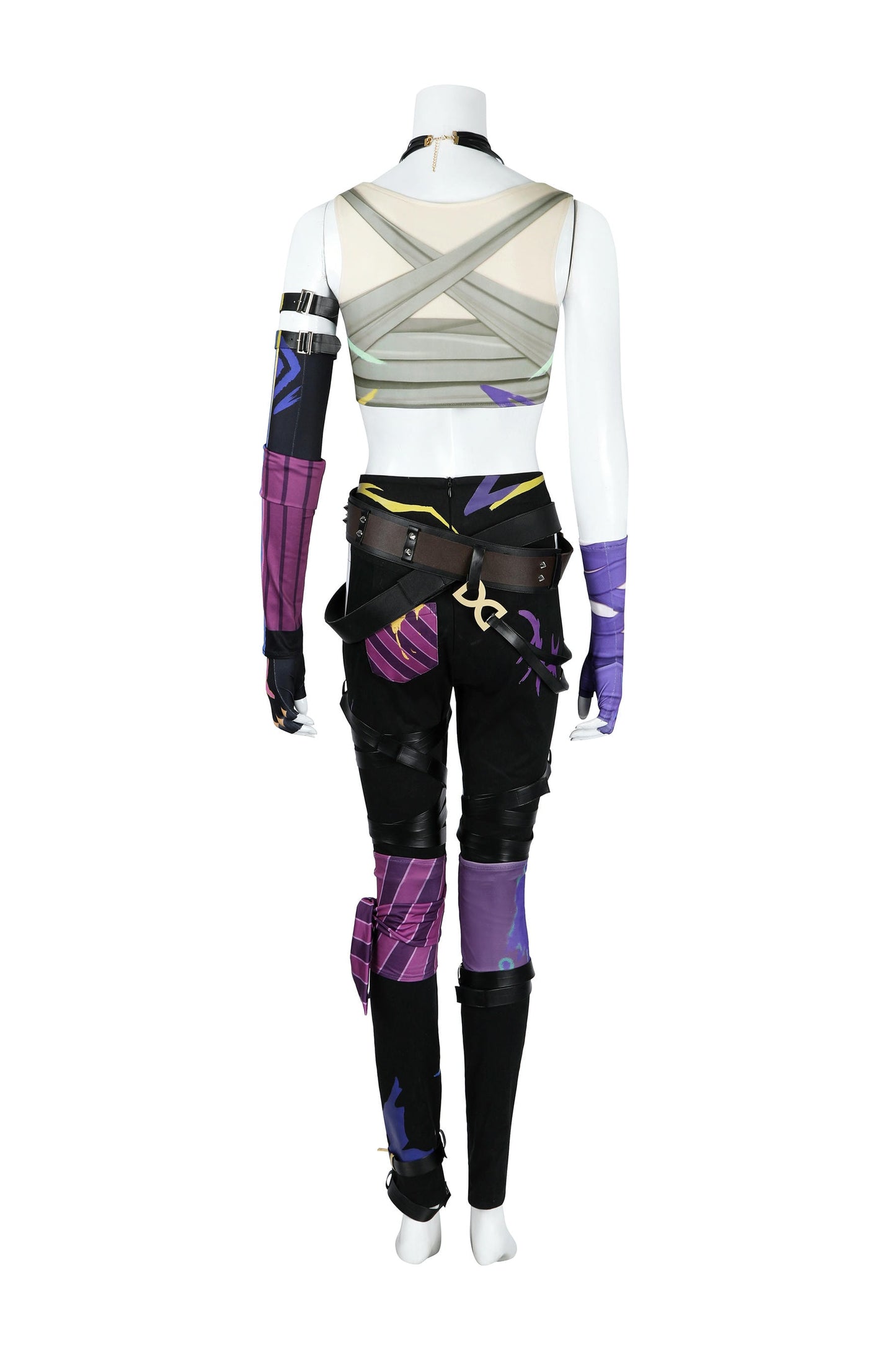 Arcane League of Legends Jinx Cosplay Costume | Gaming Outfit