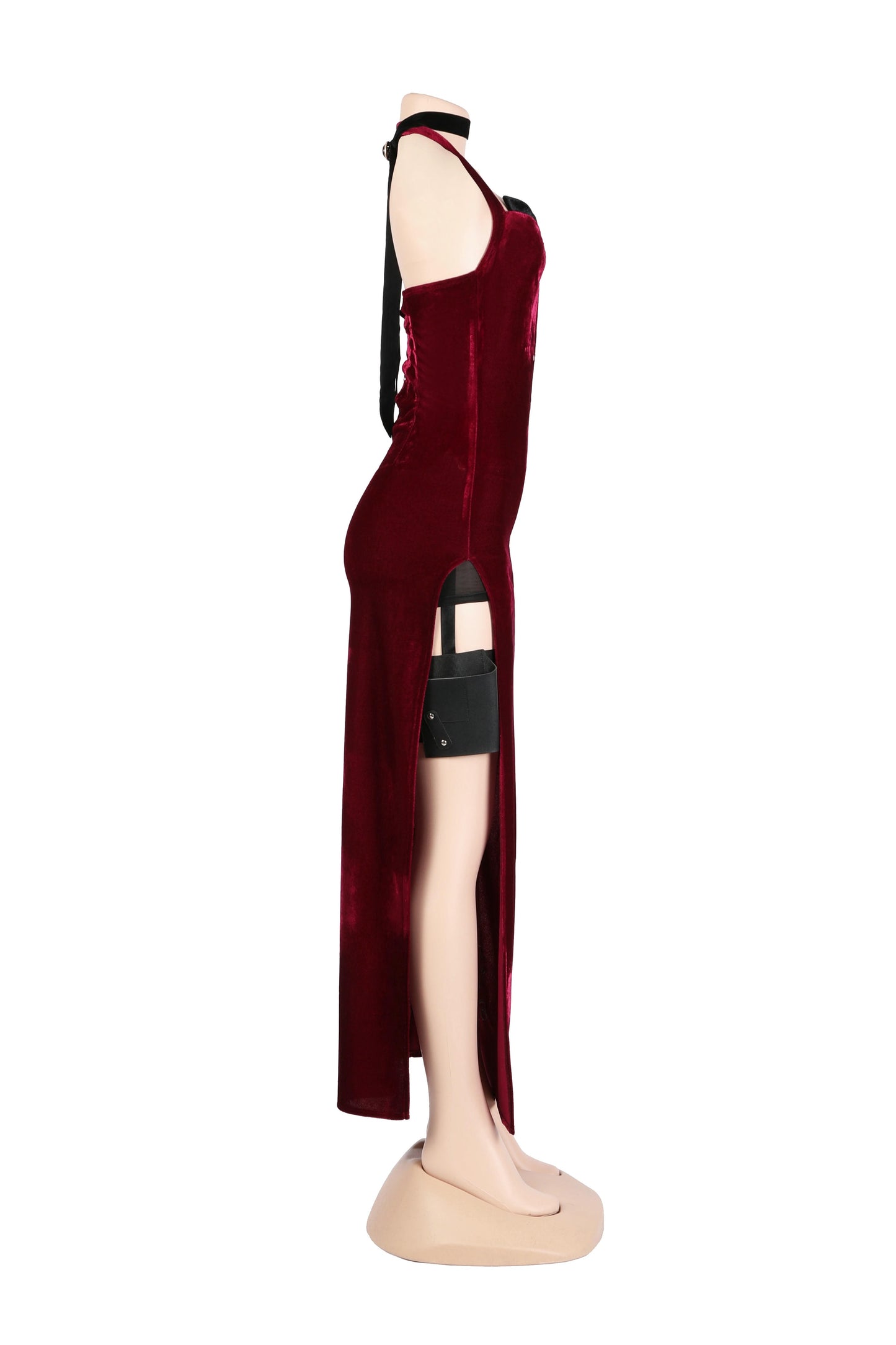 Resident Evil 4 Remake Ada Wong Cheongsam V2 Cosplay Costume | Gaming Outfit