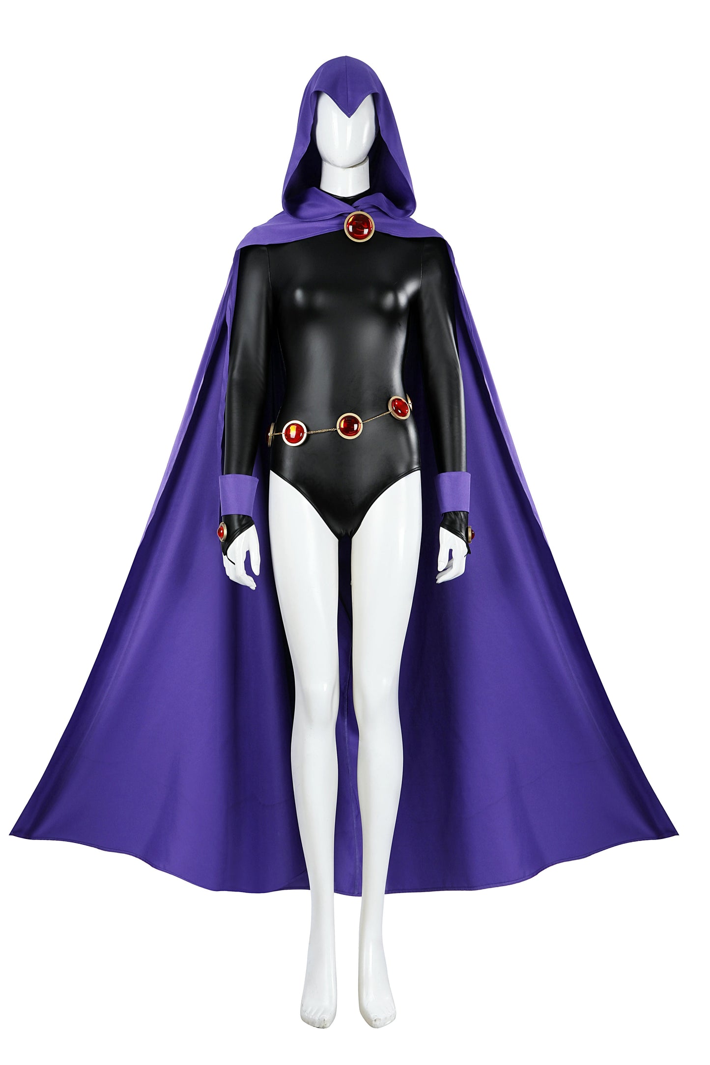 New Teen Titans Raven Cosplay Costume | DC Outfit