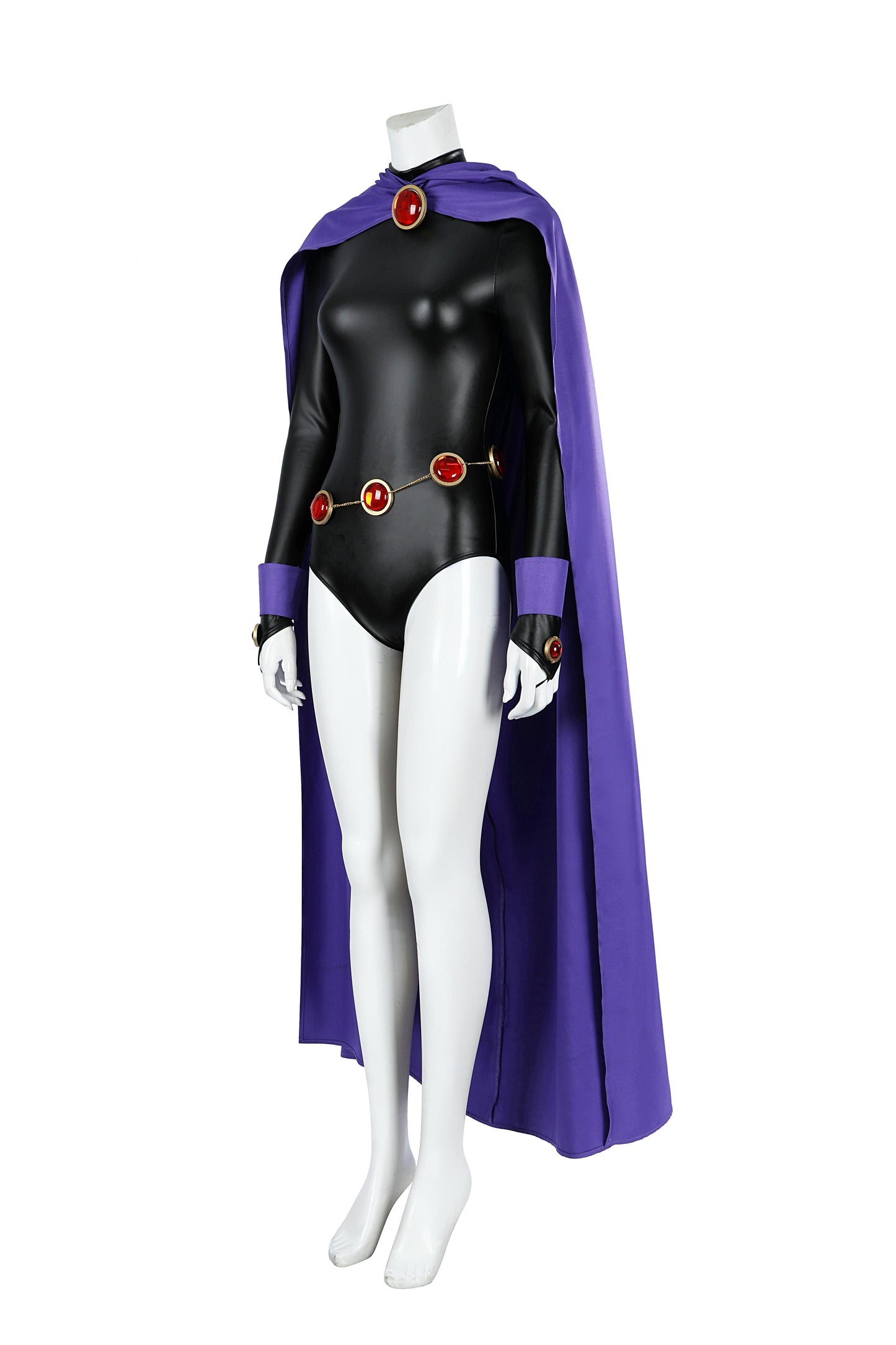 New Teen Titans Raven Cosplay Costume | DC Outfit
