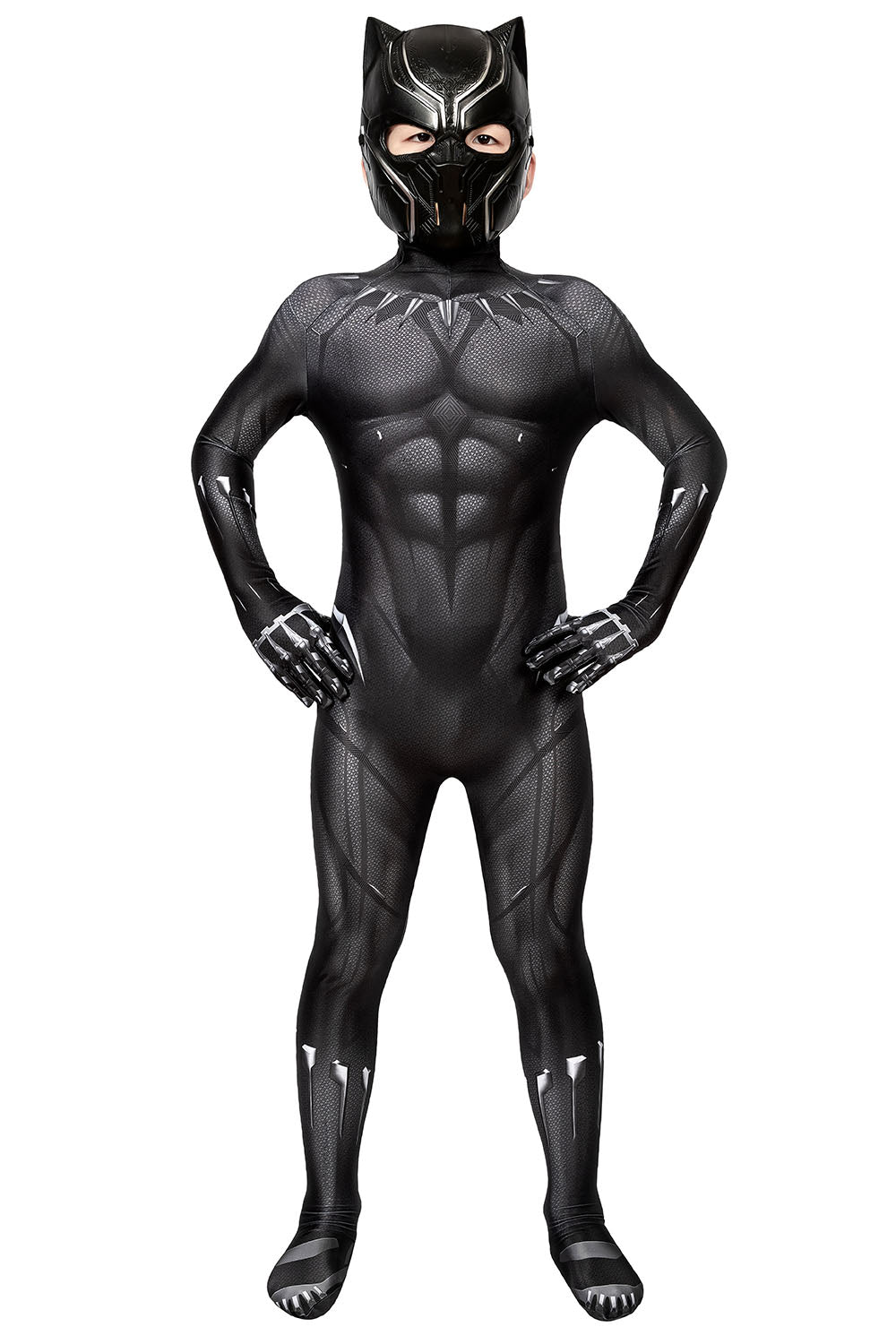 Kids Black Panther Cosplay Costume | Marvel Outfit