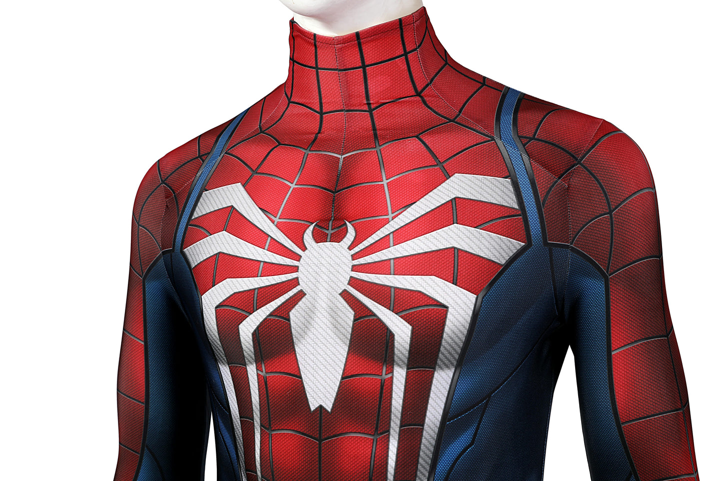 Spider-Man PS5 Advanced Suit 2 Cosplay Costume | Marvel Outfit