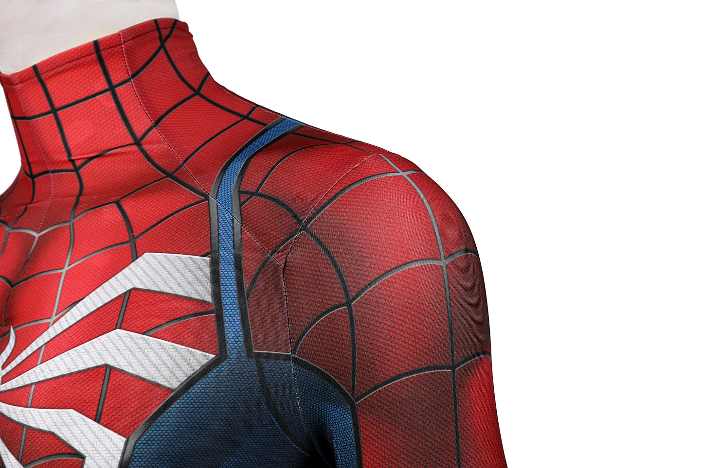 Spider-Man PS5 Advanced Suit 2 Cosplay Costume | Marvel Outfit