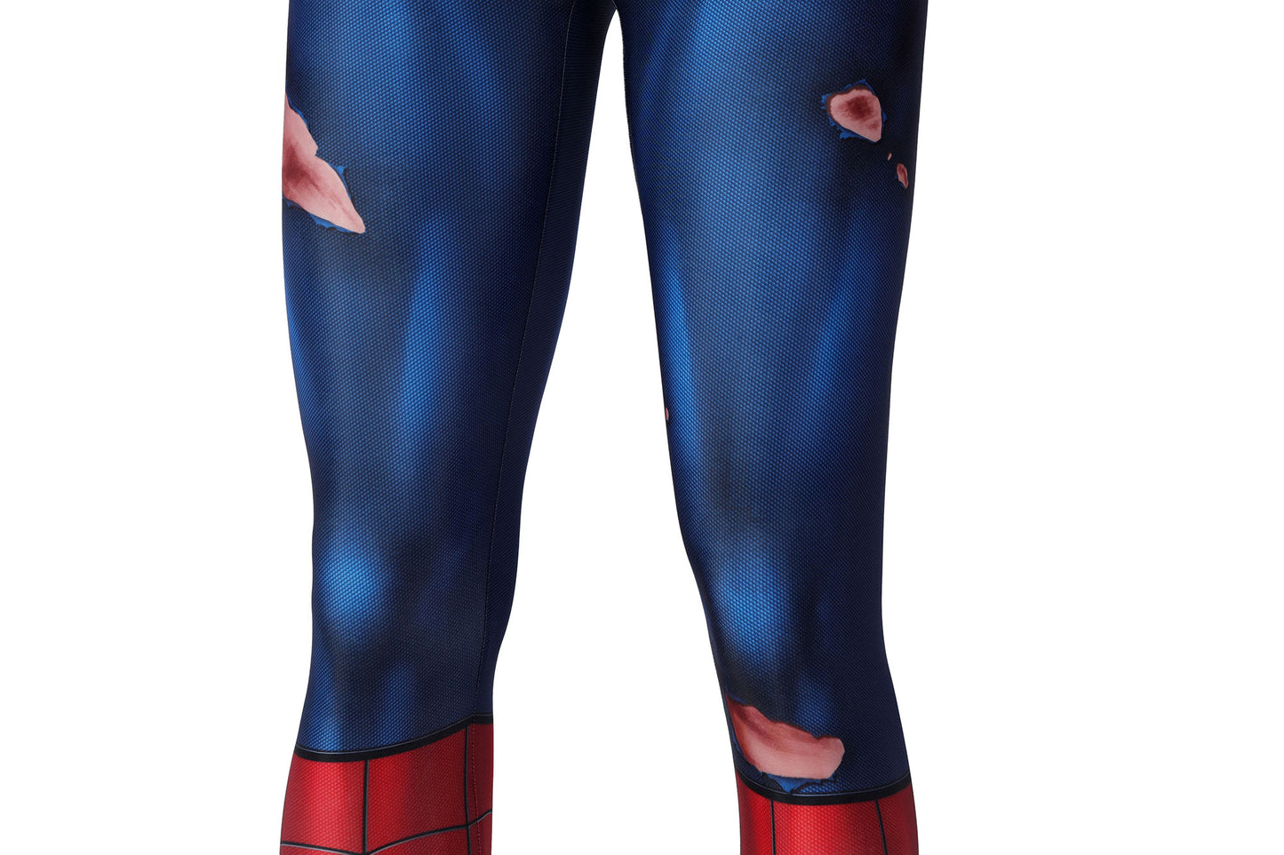 Spider-Man PS5 Classic Suit Damaged Cosplay Costume | Marvel Outfit