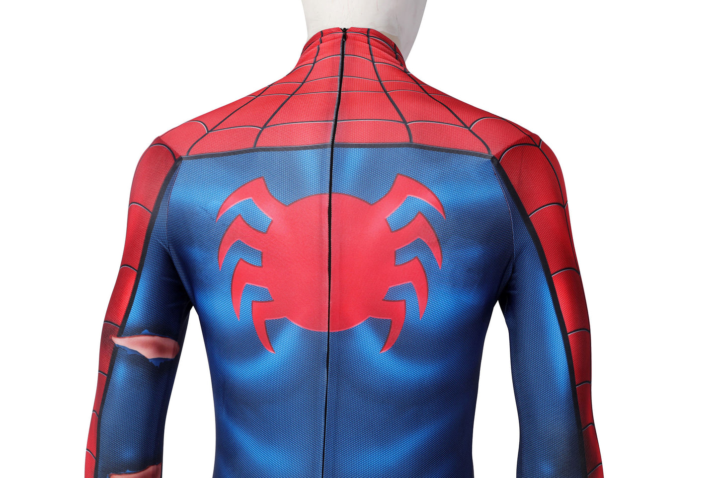 Marvel Spiderman PS5 Classic Suit Damaged Complete Cosplay Costume Outfit