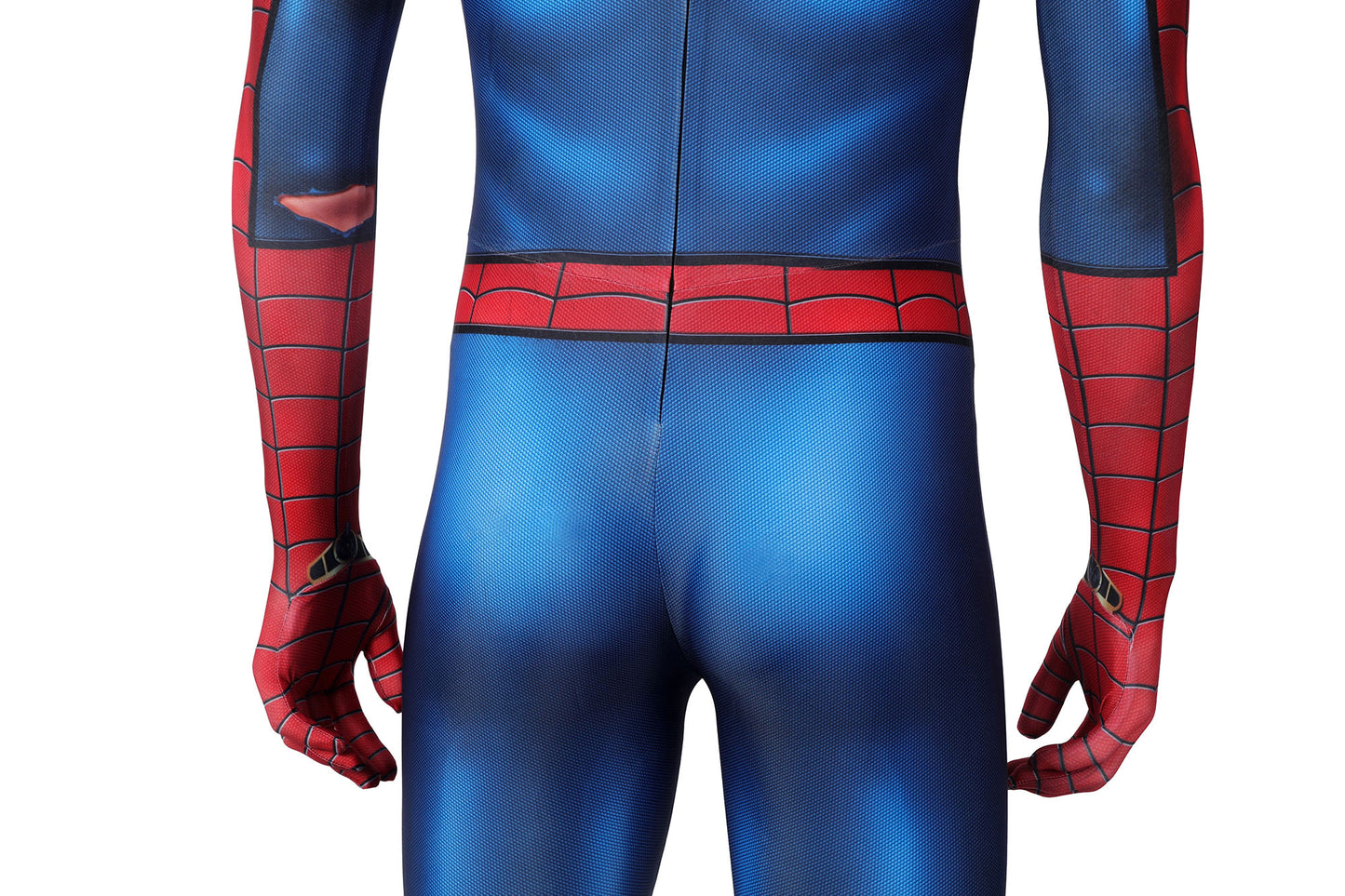 Spider-Man PS5 Classic Suit Damaged Cosplay Costume | Marvel Outfit