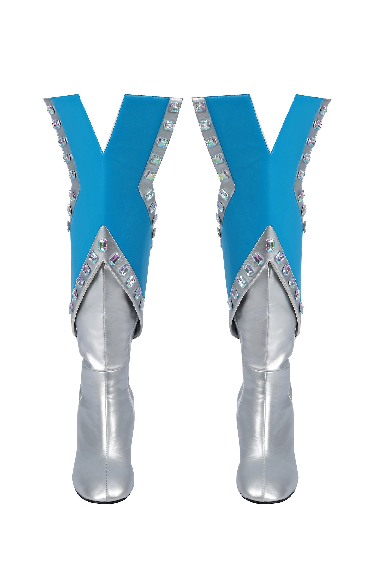 Chaussures de cosplay personnalisées Marvel Rivals Reine Blanche Emma Frost | Chaussures de jeu