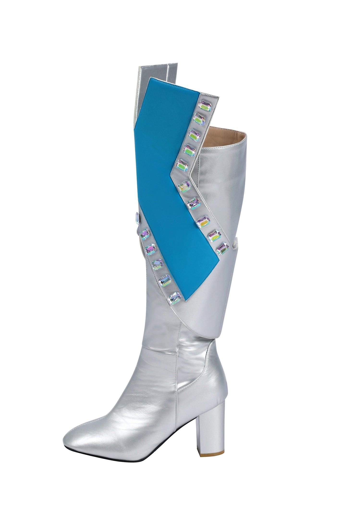 Chaussures de cosplay personnalisées Marvel Rivals Reine Blanche Emma Frost | Chaussures de jeu