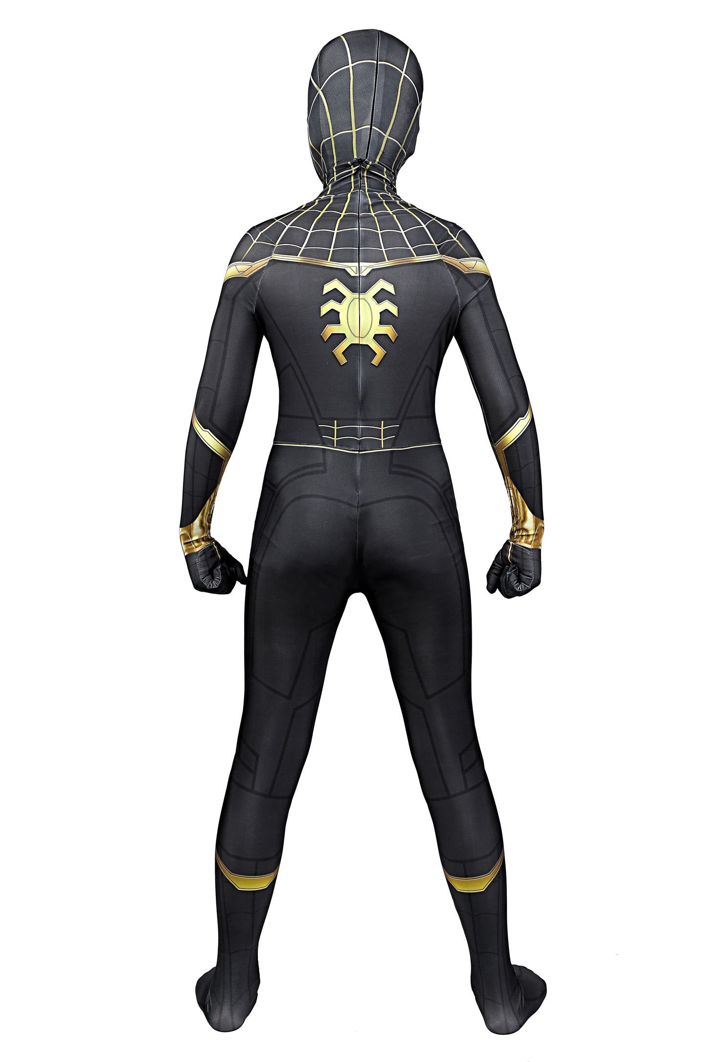 Kids Spider-Man 3 Black & Gold Cosplay Costume | Marvel Outfit