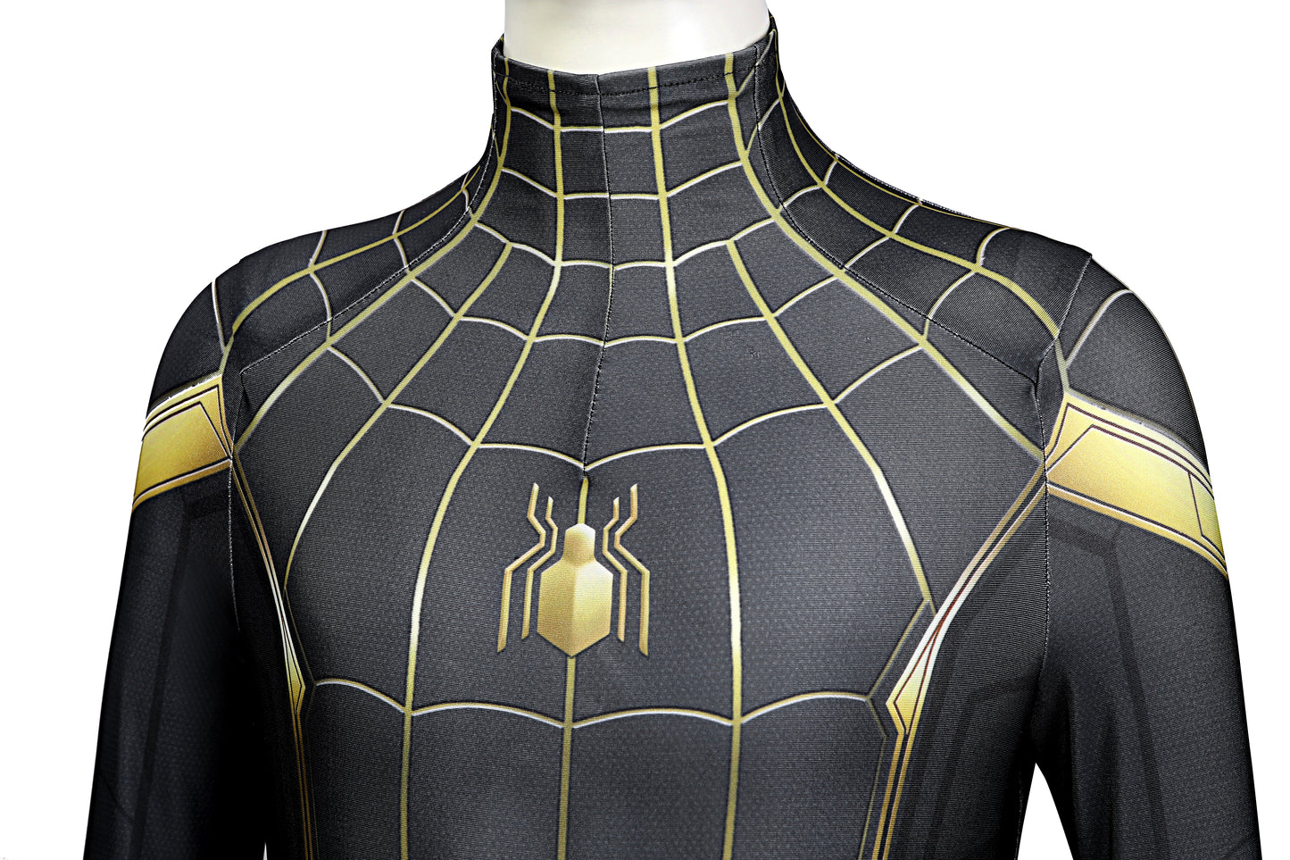 Kids Spider-Man 3 Black & Gold Cosplay Costume | Marvel Outfit