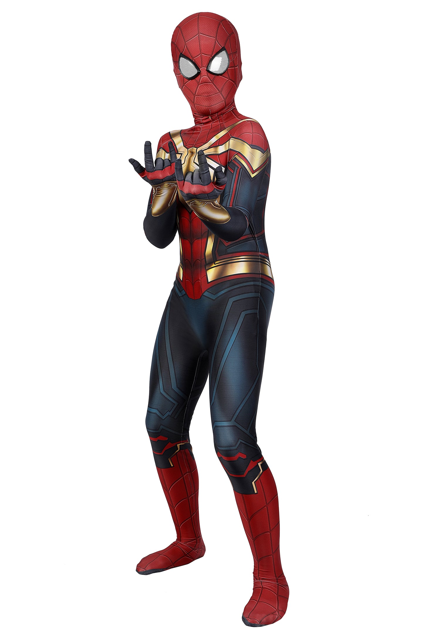 Kids Spider-Man Integrated Suit Cosplay Costume | Marvel Outfit