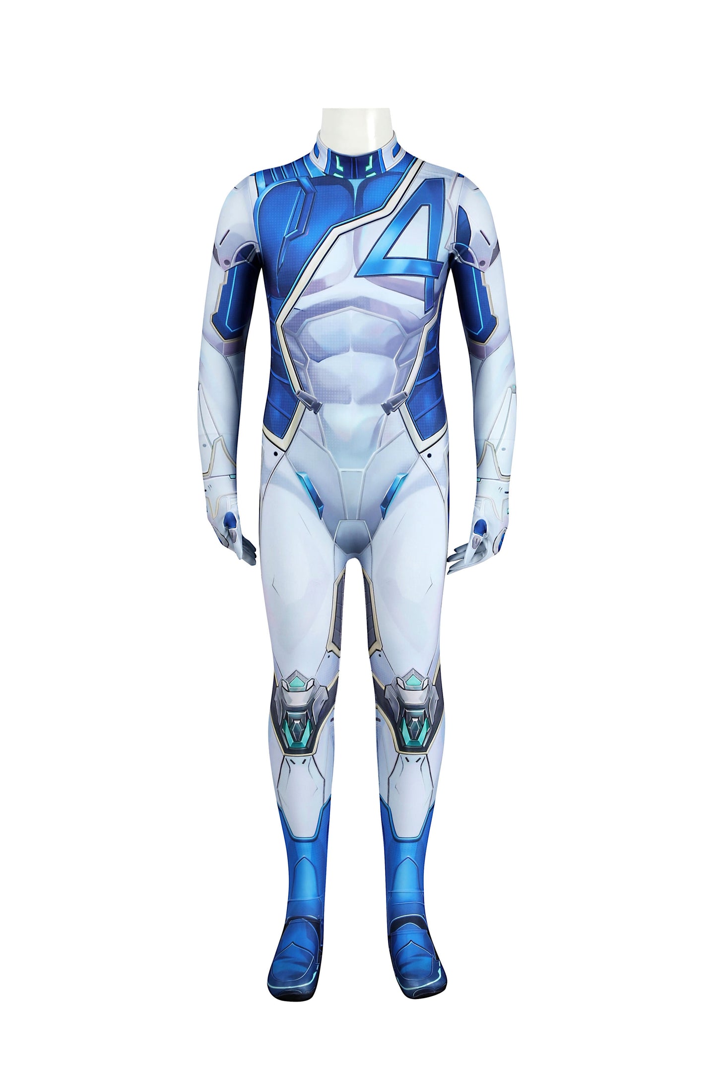 Costume de cosplay Mister Fantastic de Marvel Rivals pour enfants | Tenue de jeu 