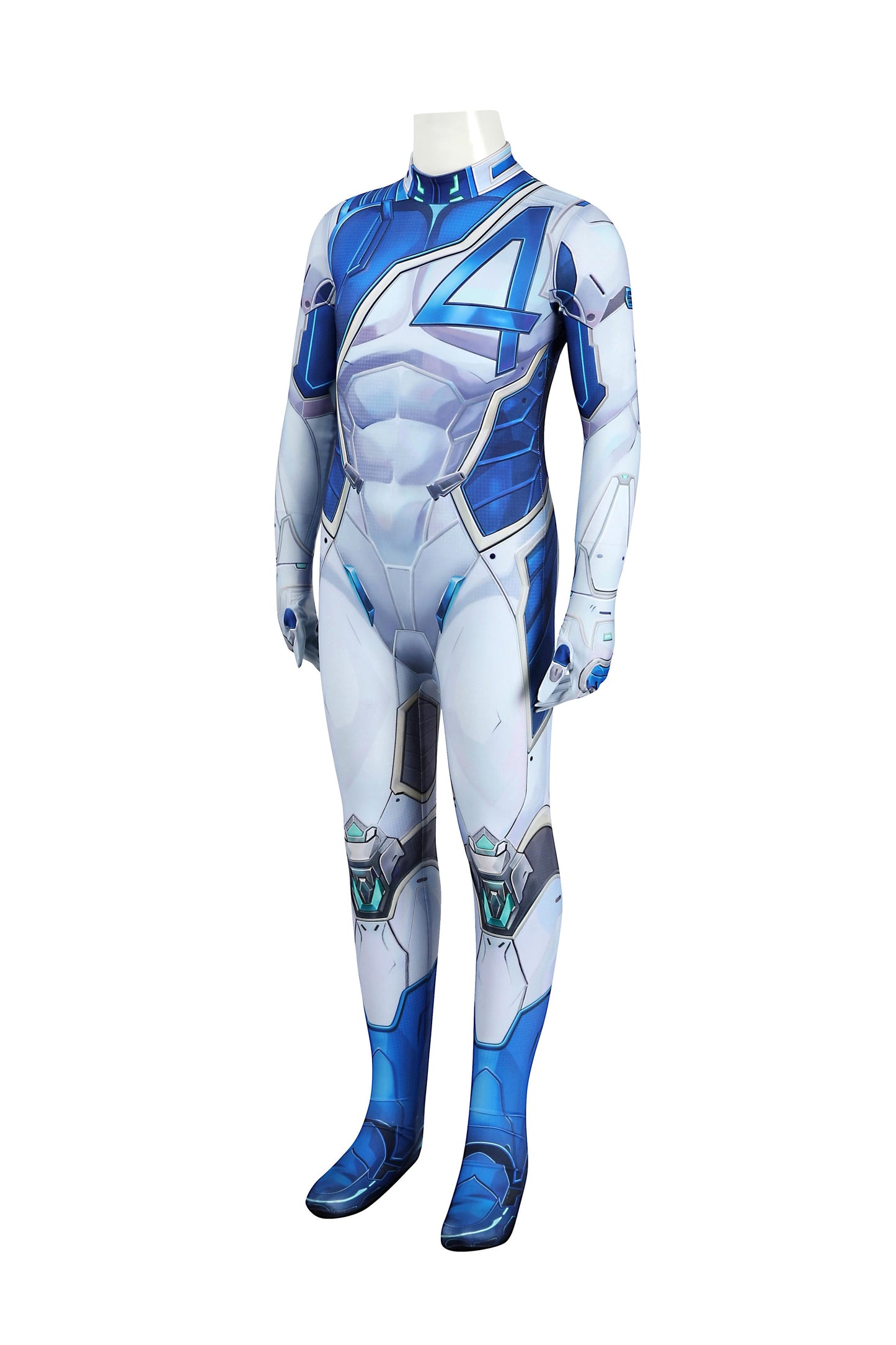 Costume de cosplay Mister Fantastic de Marvel Rivals pour enfants | Tenue de jeu 