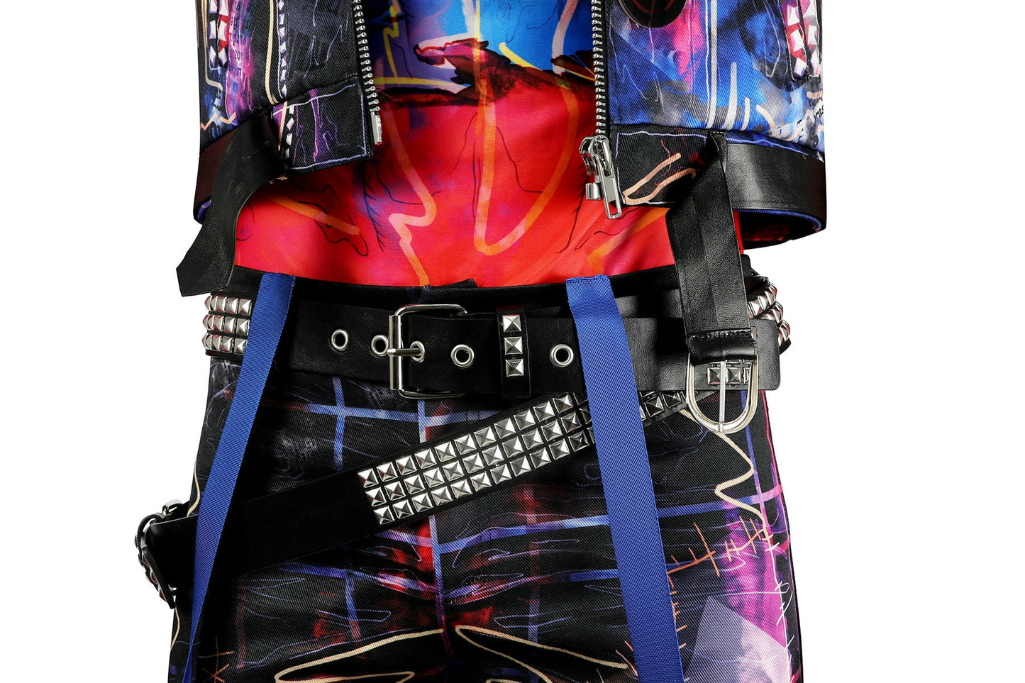 Spider-Man Spider-Punk Hobart Brown Cosplay Costume | Marvel Outfit