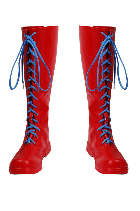 Marvel Comics Spider-Punk Custom Cosplay Shoes | Superhero Footwear