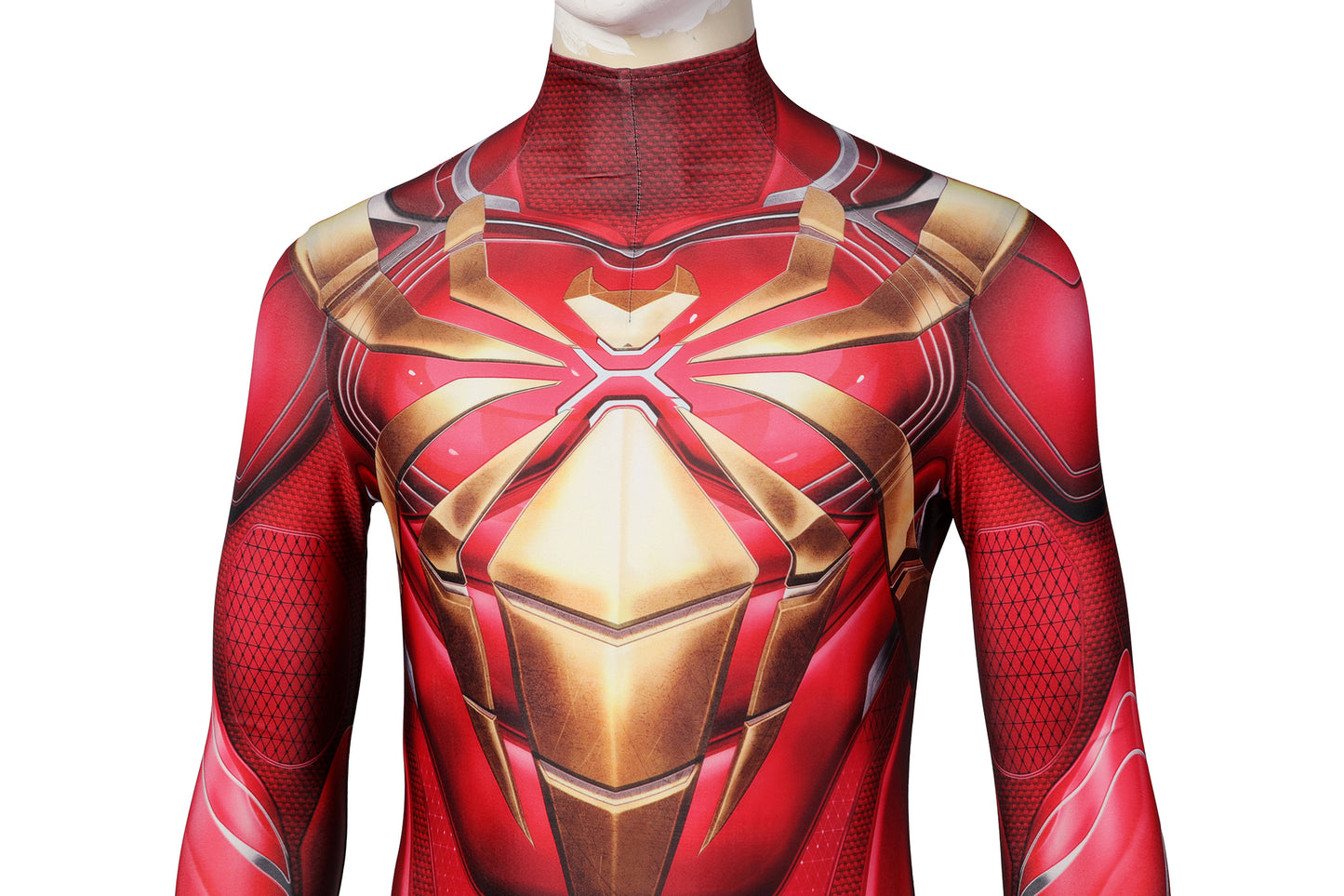 Spider-Man PS5 Iron Spider Suit Cosplay Costume | Marvel Outfit