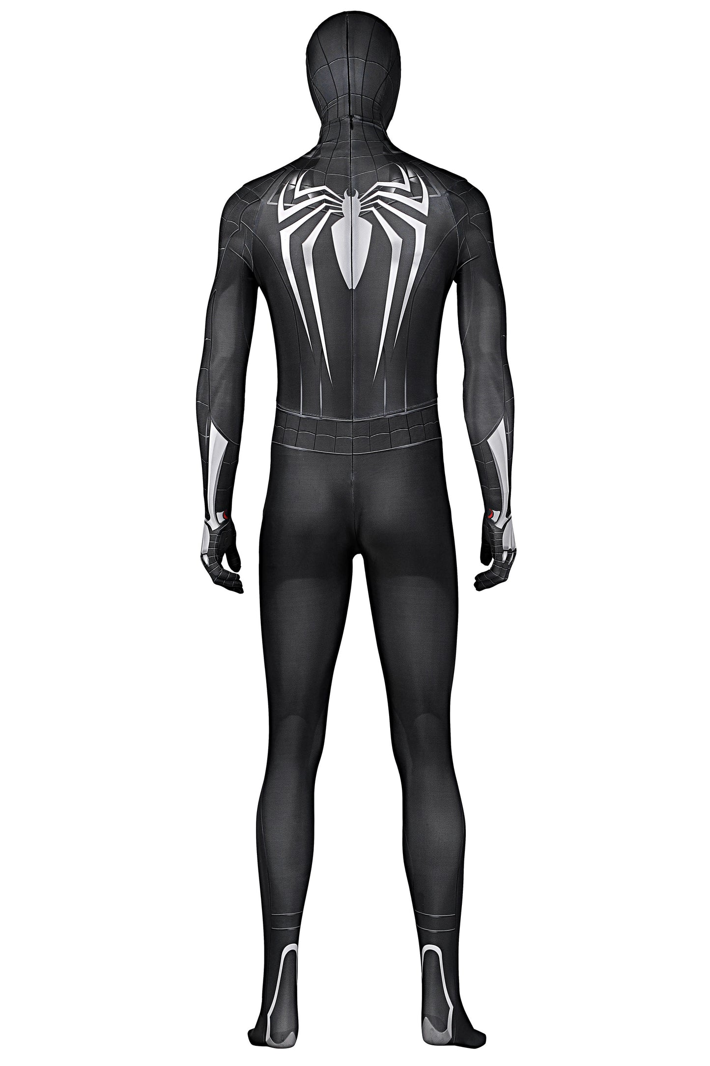 Marvel Spiderman Symbiote Black Suit Complete Cosplay Costume Outfit