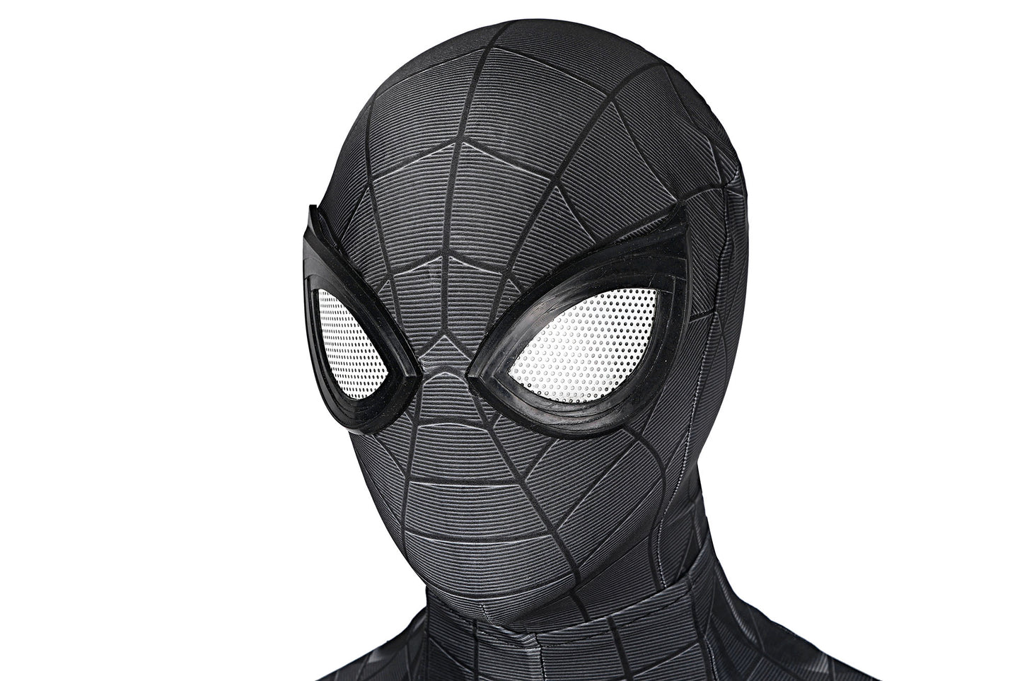 Marvel Spiderman Symbiote Black Suit Complete Cosplay Costume Outfit